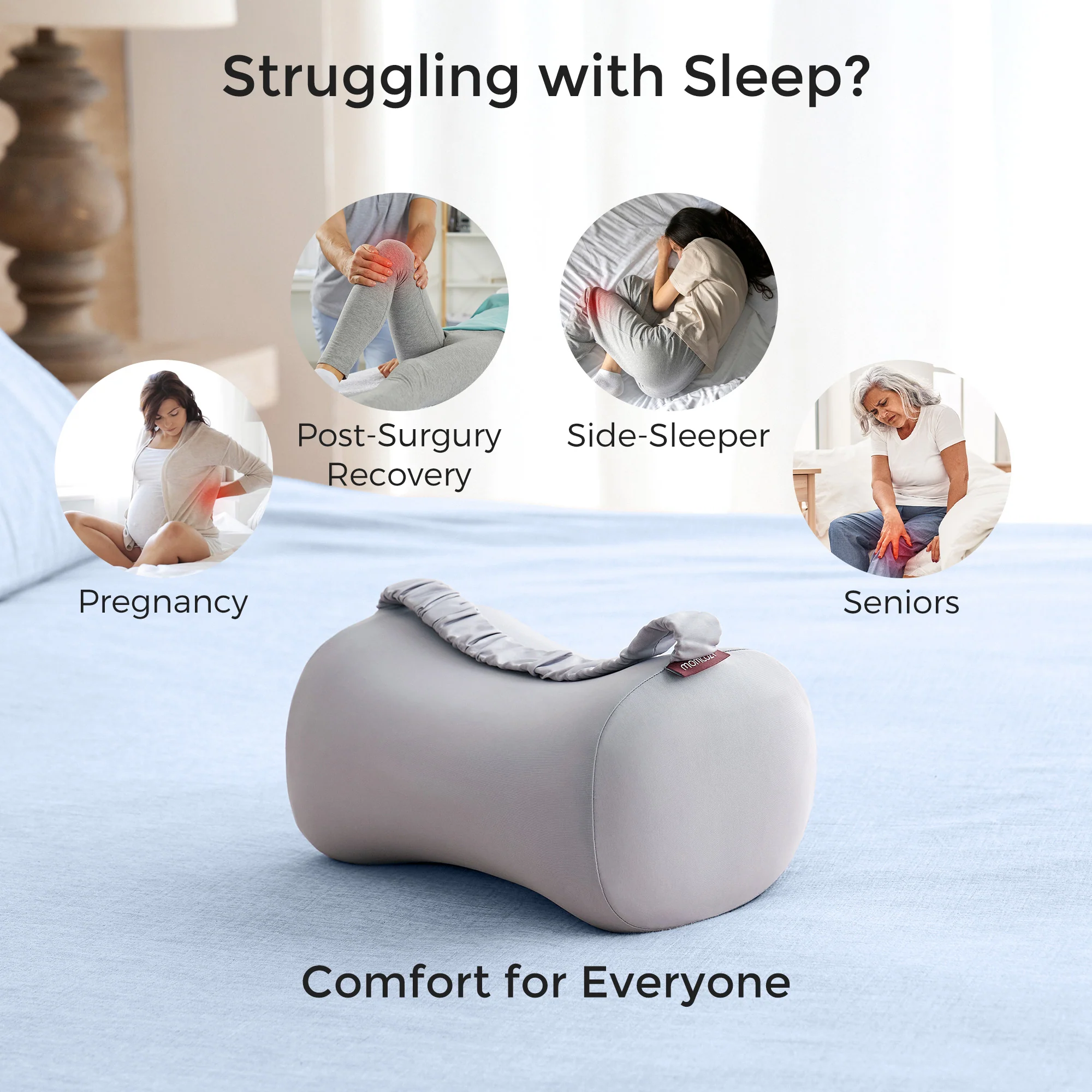 Momcozy Pregnancy Knee Pillow - Image 7
