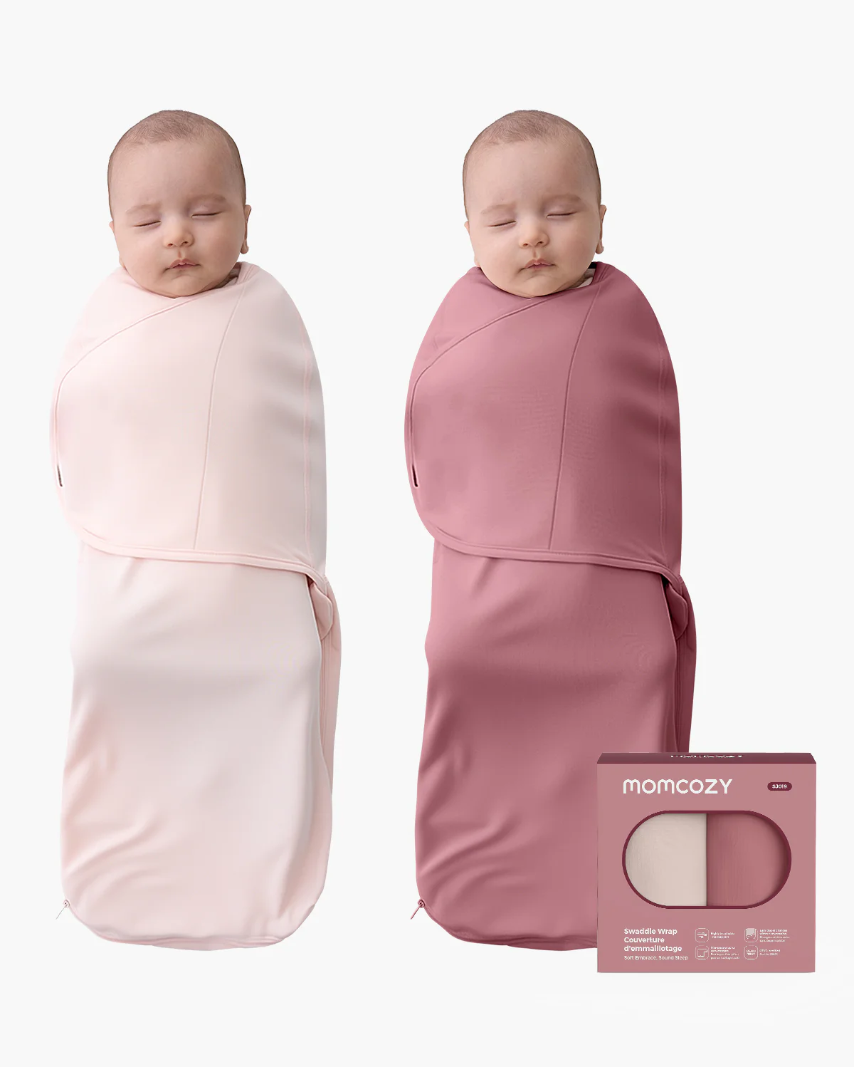 Momcozy Easy Swaddle Wrap For 0-3M - Image 15