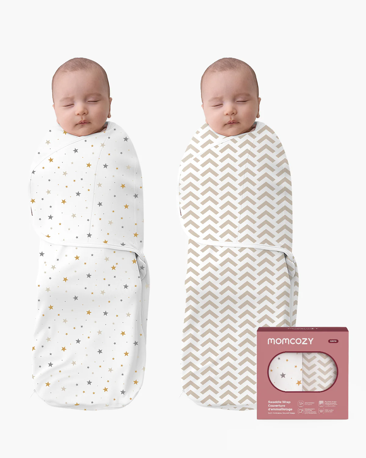 Momcozy Easy Swaddle Wrap For 0-3M - Image 33