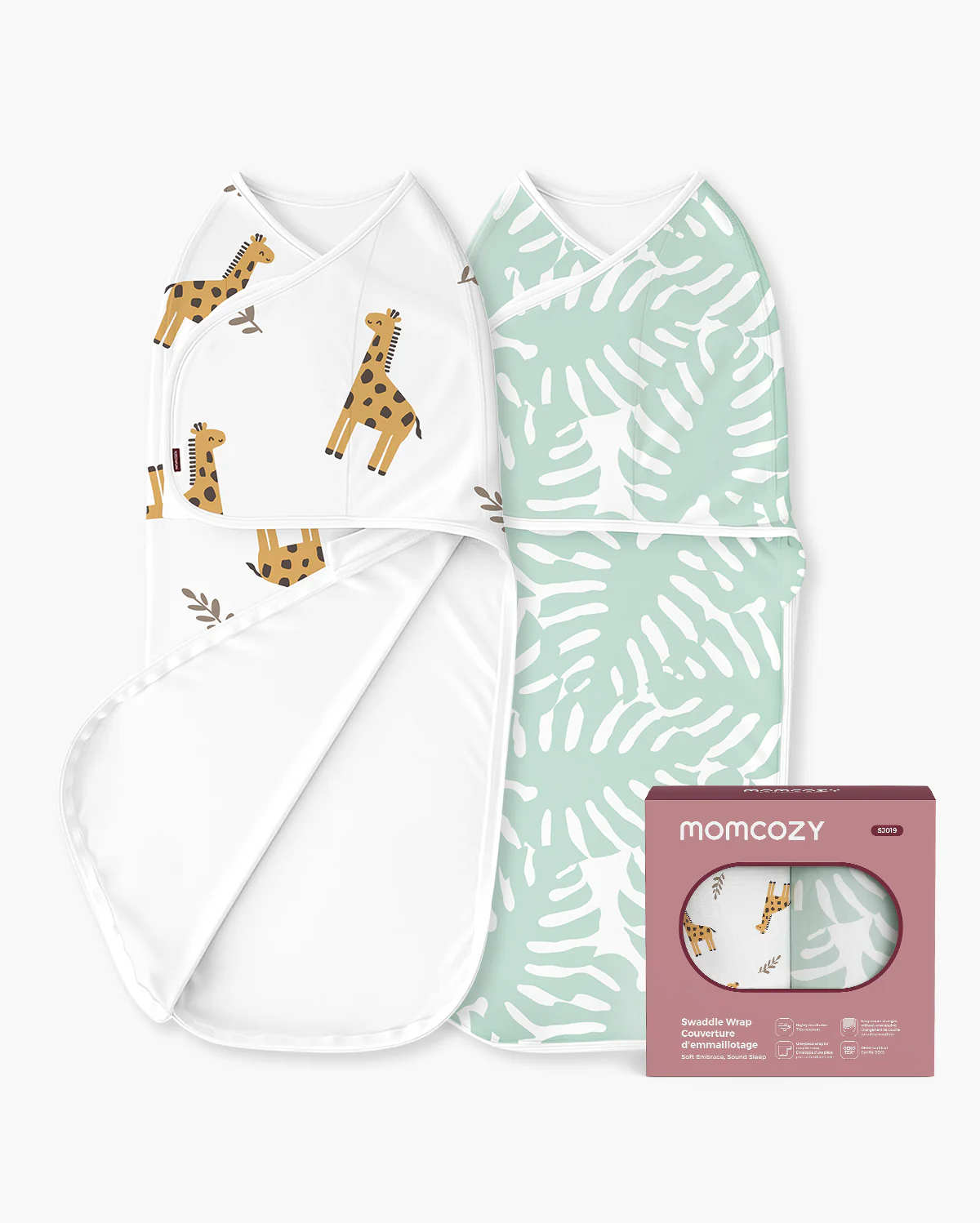Momcozy Easy Swaddle Wrap For 0-3M - Image 4