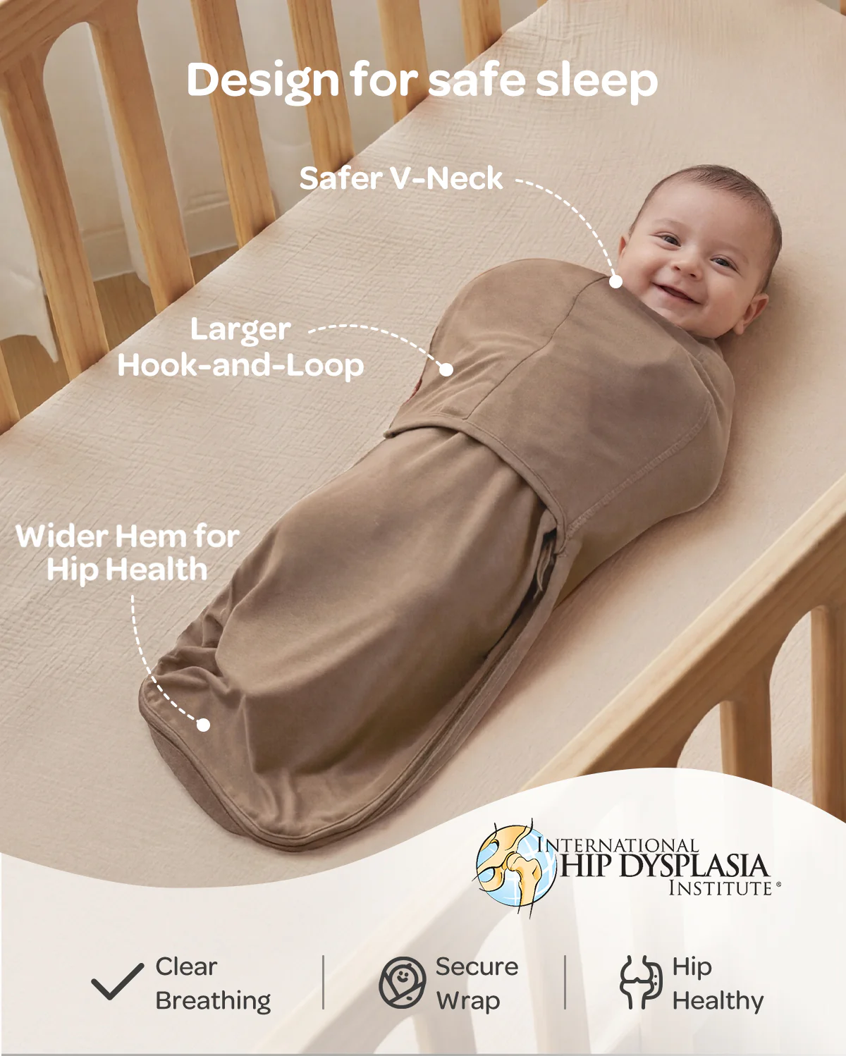 Momcozy Easy Swaddle Wrap For 0-3M - Image 67