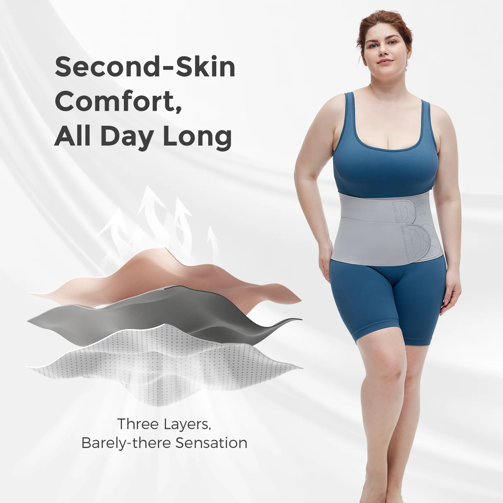 Momcozy Ergowrap™ Postpartum Belly Wrap - Postpartum Belly Band - Image 9
