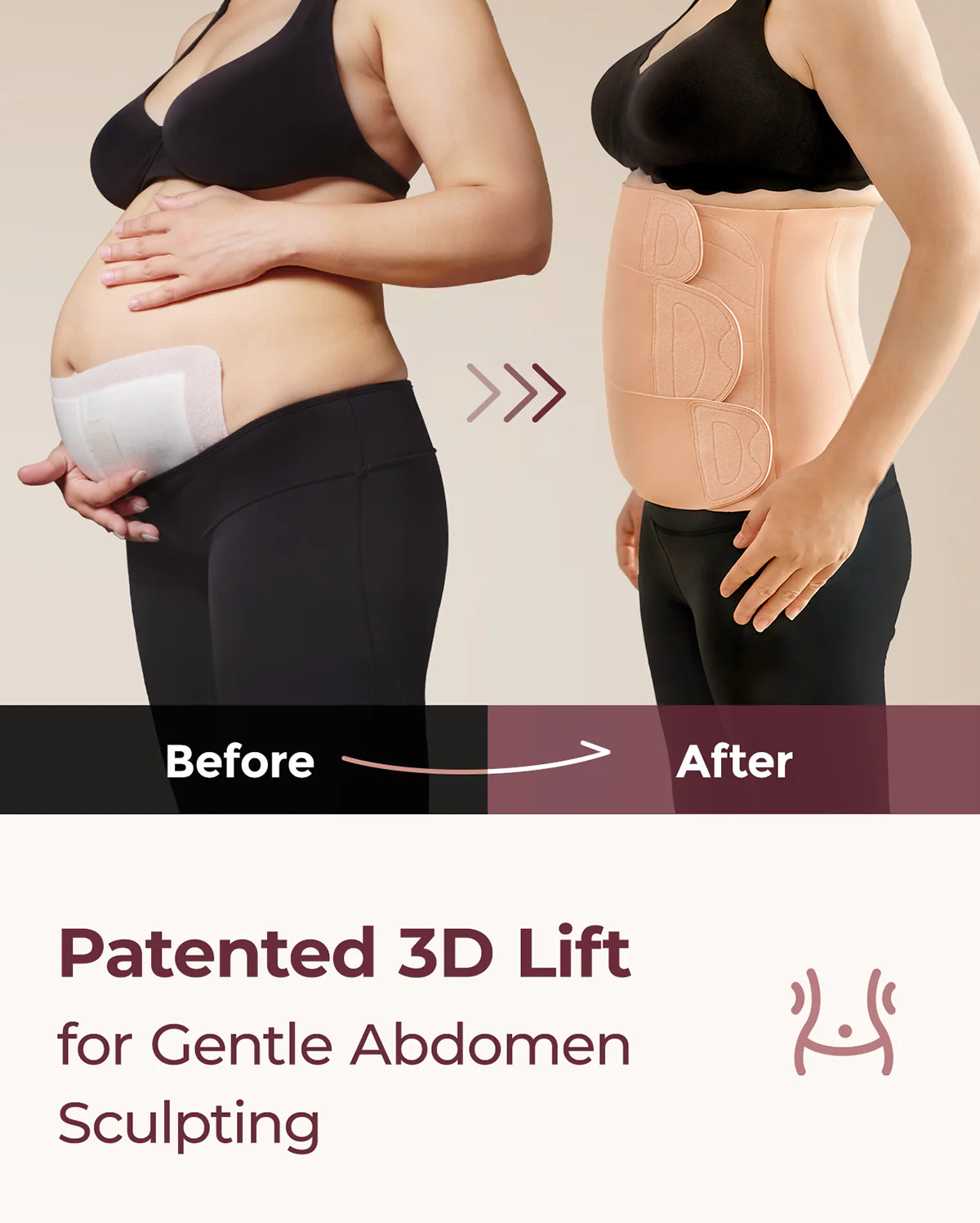 Momcozy Ergowrap™ Postpartum Belly Wrap - Postpartum Belly Band - Image 23
