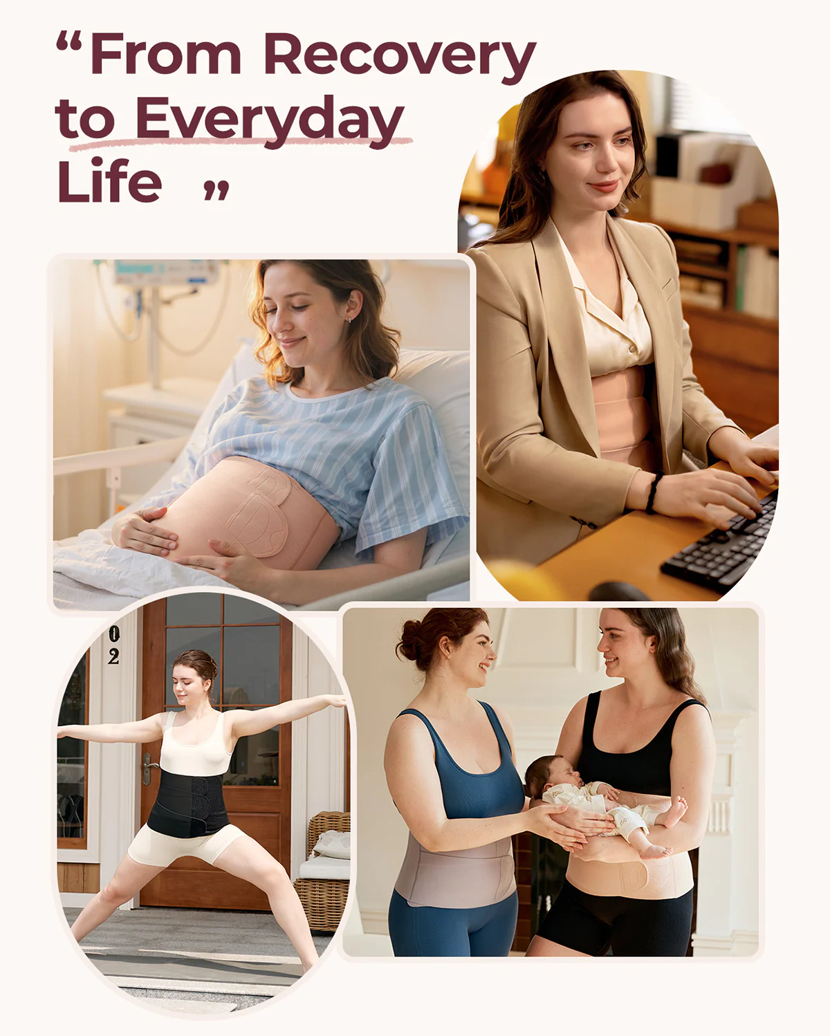 Momcozy Ergowrap™ Postpartum Belly Wrap - Postpartum Belly Band - Image 25
