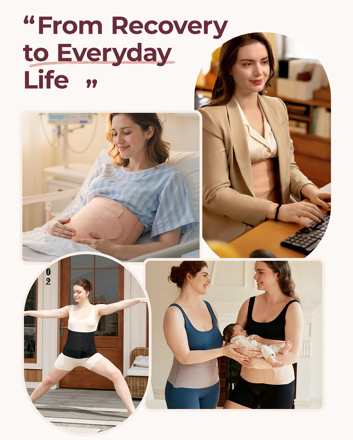 Momcozy Ergowrap™ Postpartum Belly Wrap - Postpartum Belly Band - Image 32