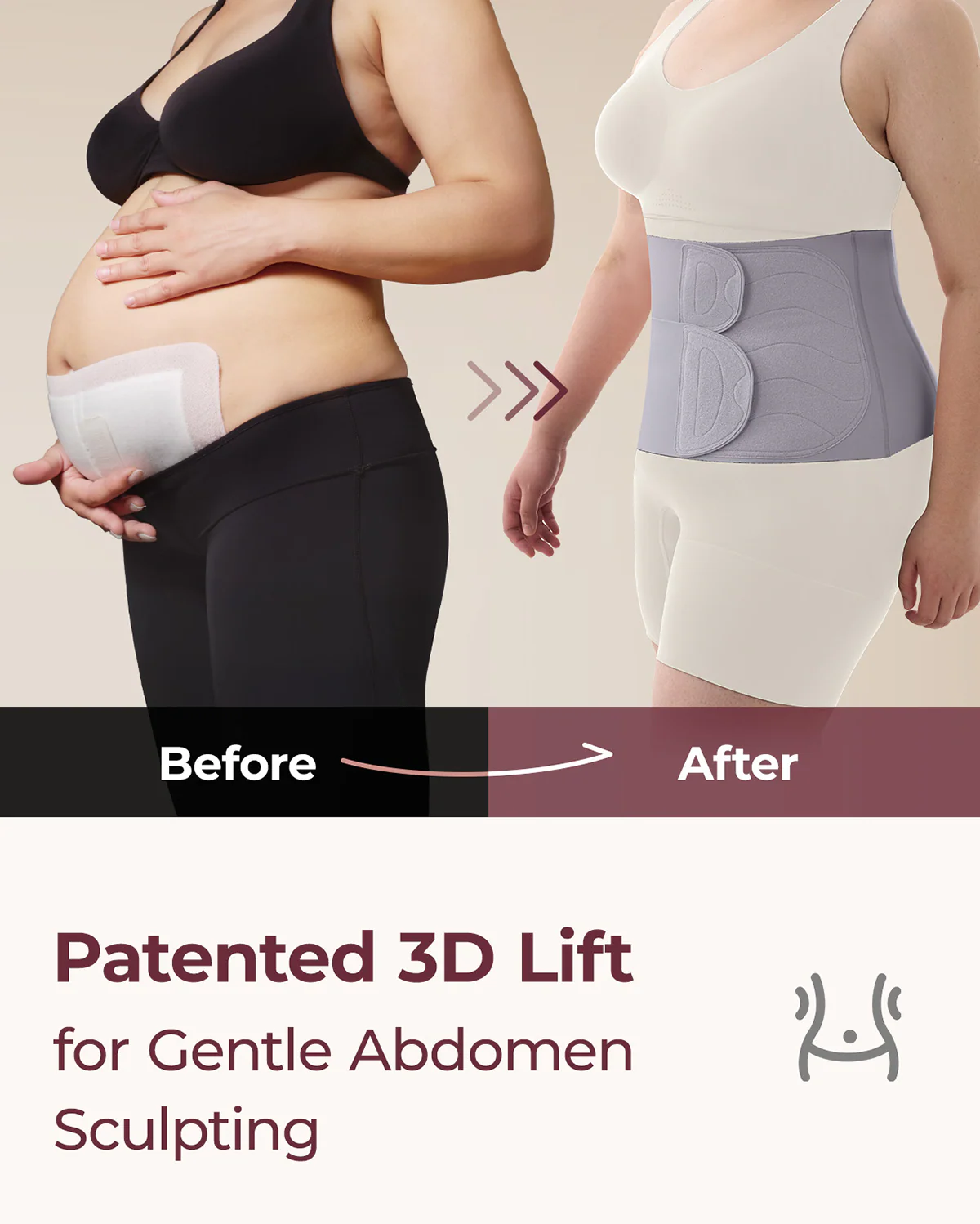 Momcozy Ergowrap™ Postpartum Belly Wrap - Postpartum Belly Band - Image 42