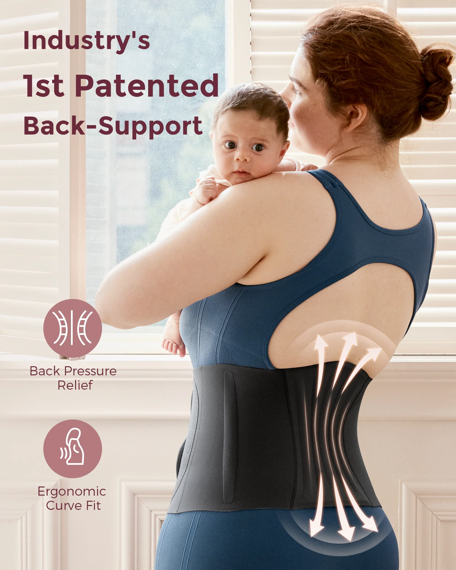 Momcozy Ergowrap™ Postpartum Belly Wrap - Postpartum Belly Band - Image 54