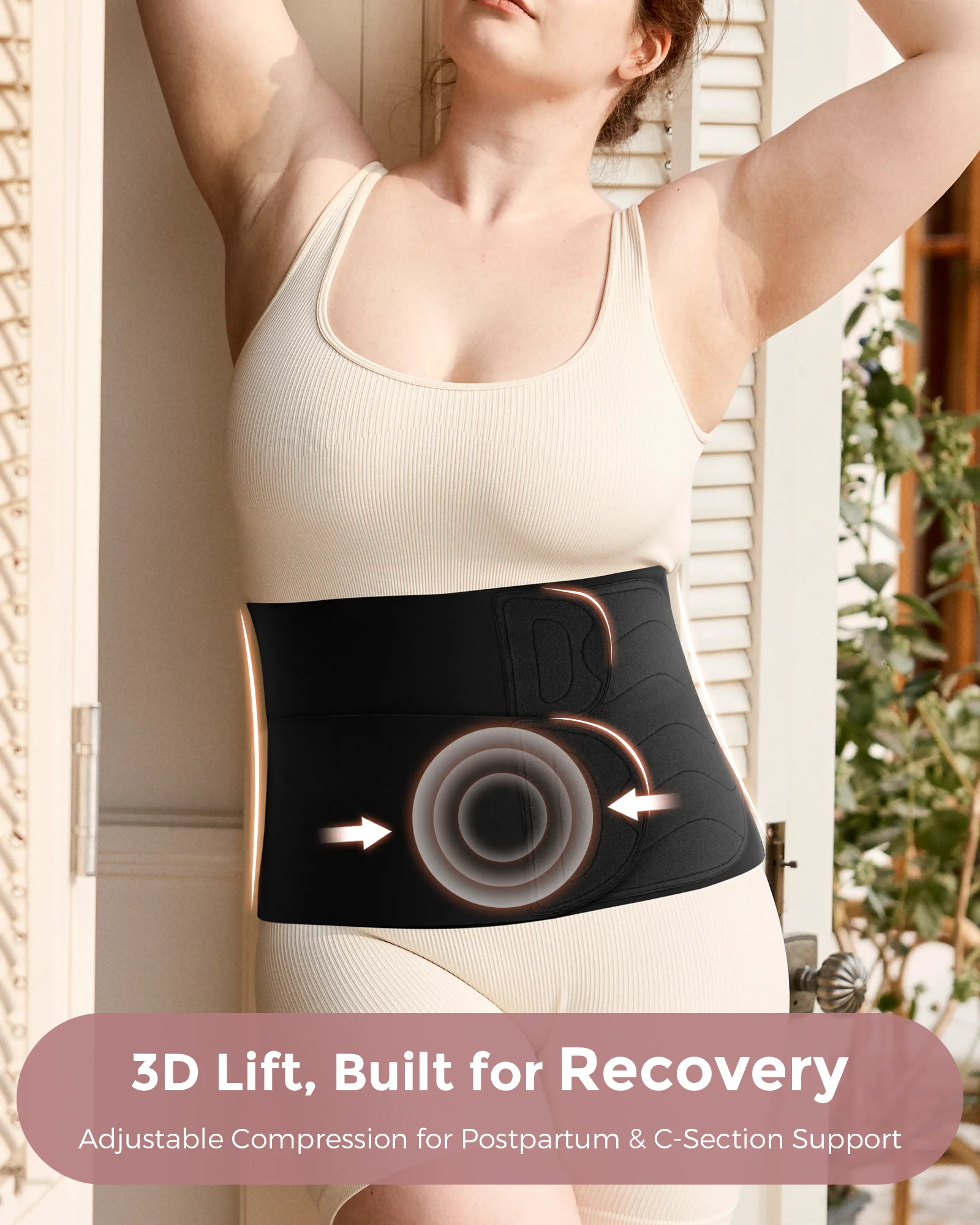 Momcozy Ergowrap™ Postpartum Belly Wrap - Postpartum Belly Band - Image 55