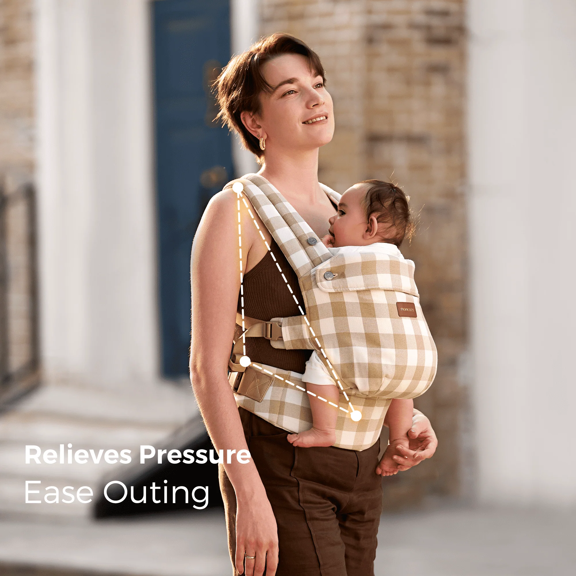 PureHug Baby Carrier - Ergonomic Cozy & Lightweight - Image 100
