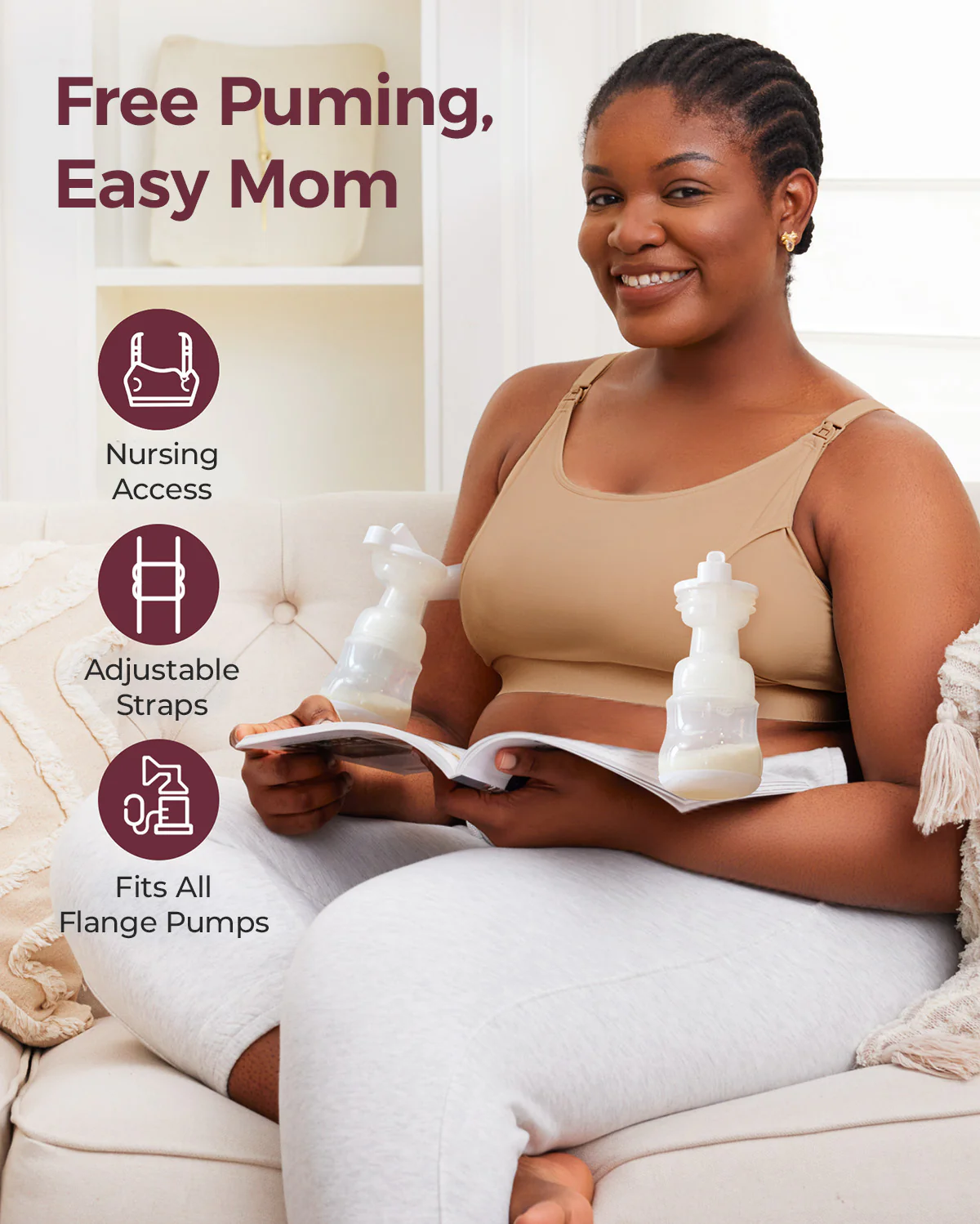 The Original: Our Basic Pumping Bra - YN08 - Image 31