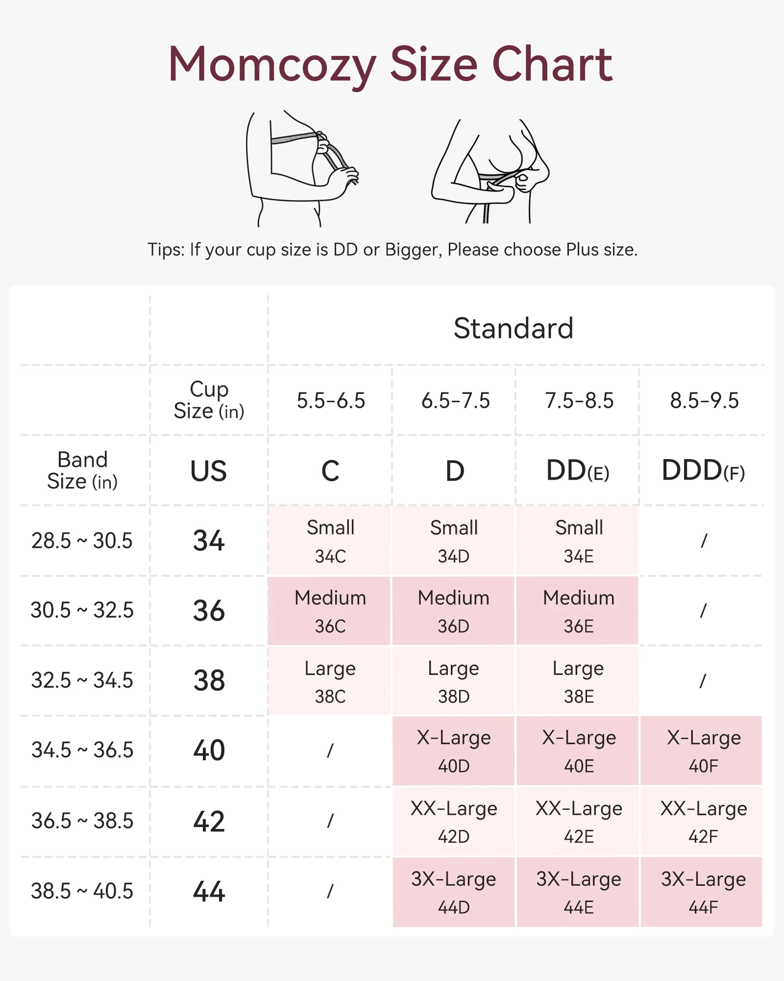 Momcozy Hands-Free Pumping Bra All-in-One with Fixed Padding - Image 8