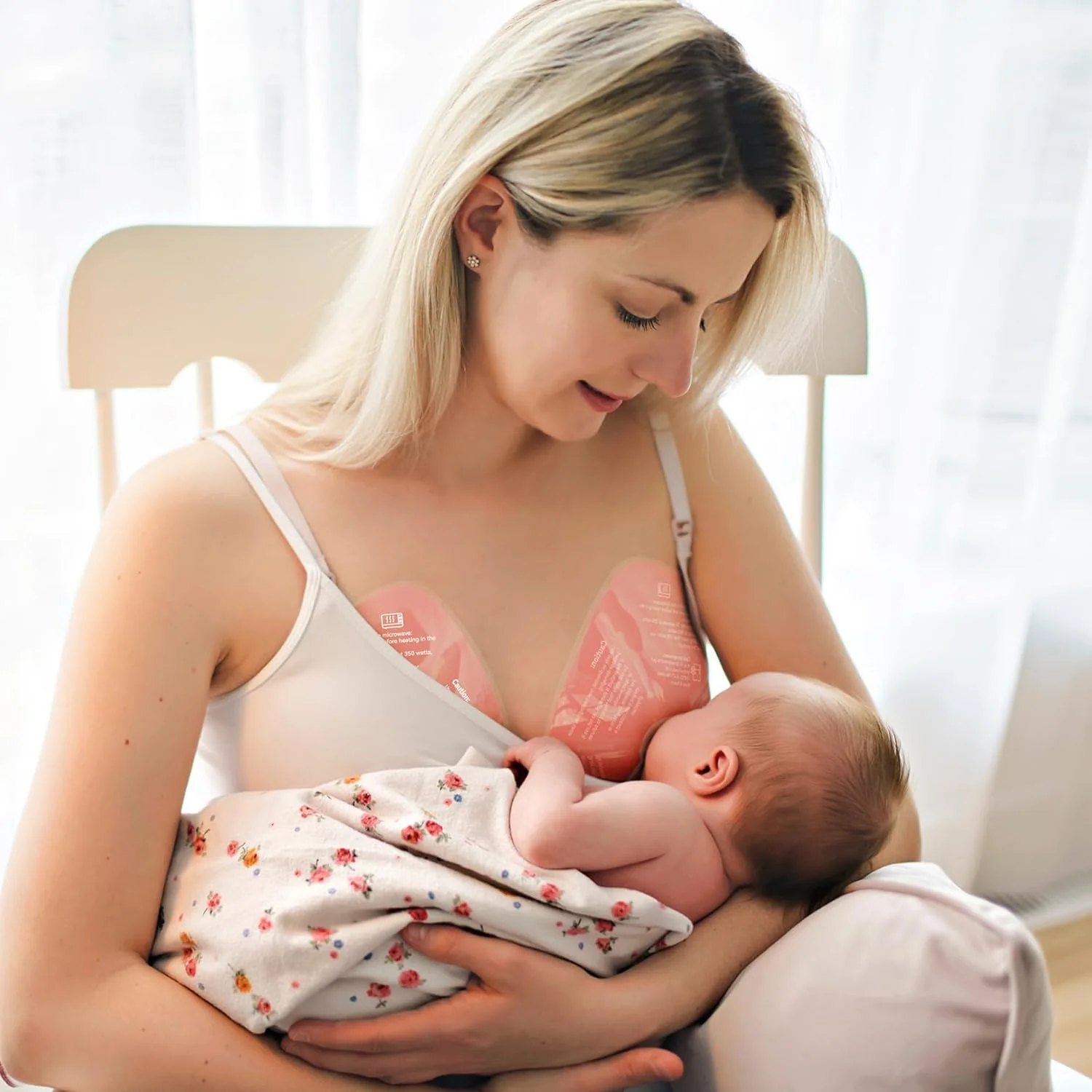 Momcozy Hot and Cold Breast Pads with 2 Soft Covers - Image 5