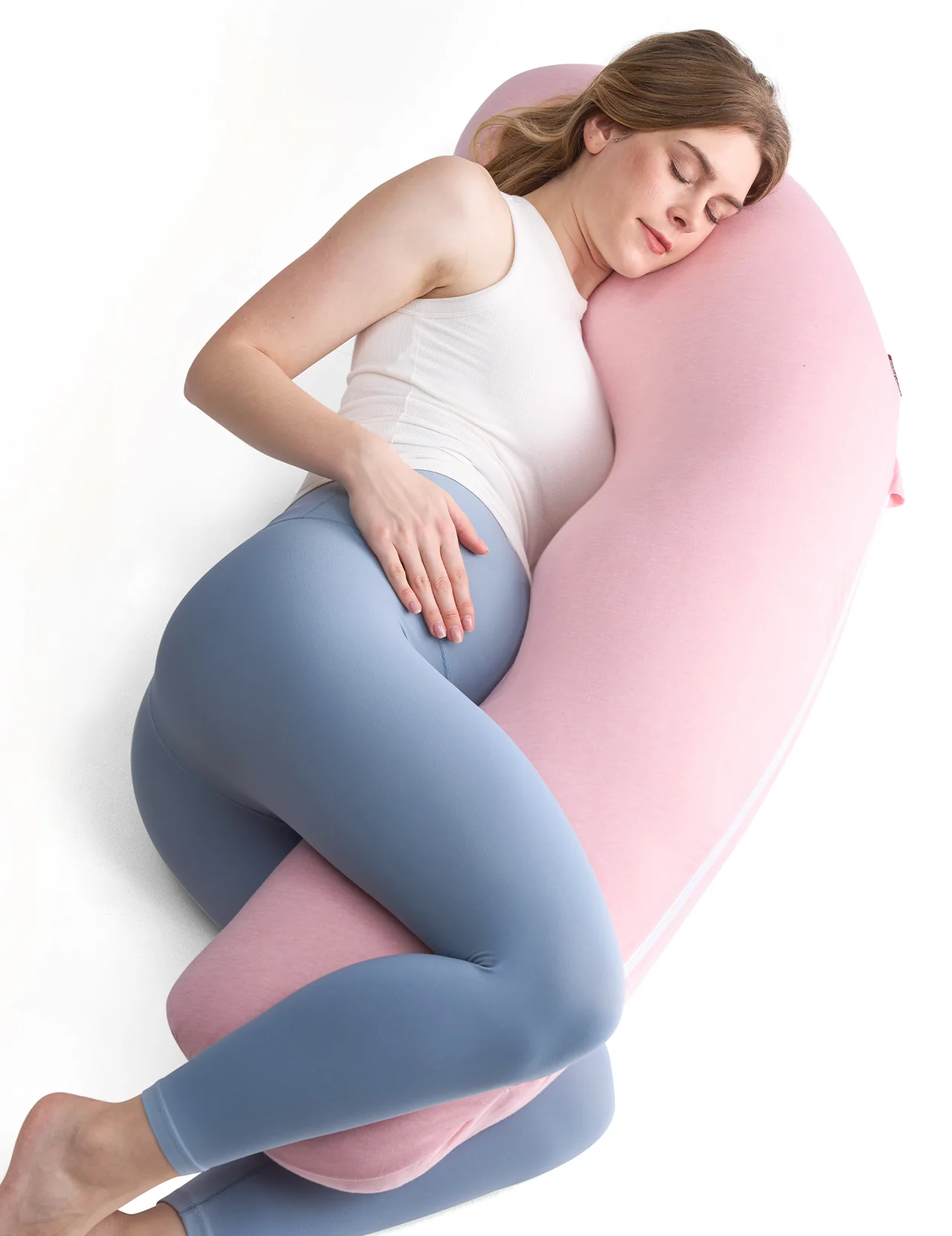 J Shaped Maternity Body Pillow - Image 7
