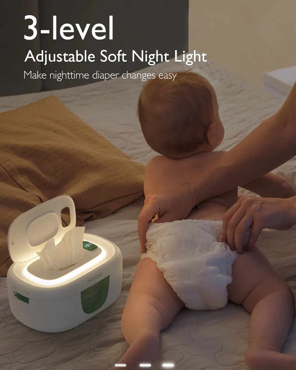 Momcozy Large Capacity Baby Wipe Warmer - Image 4