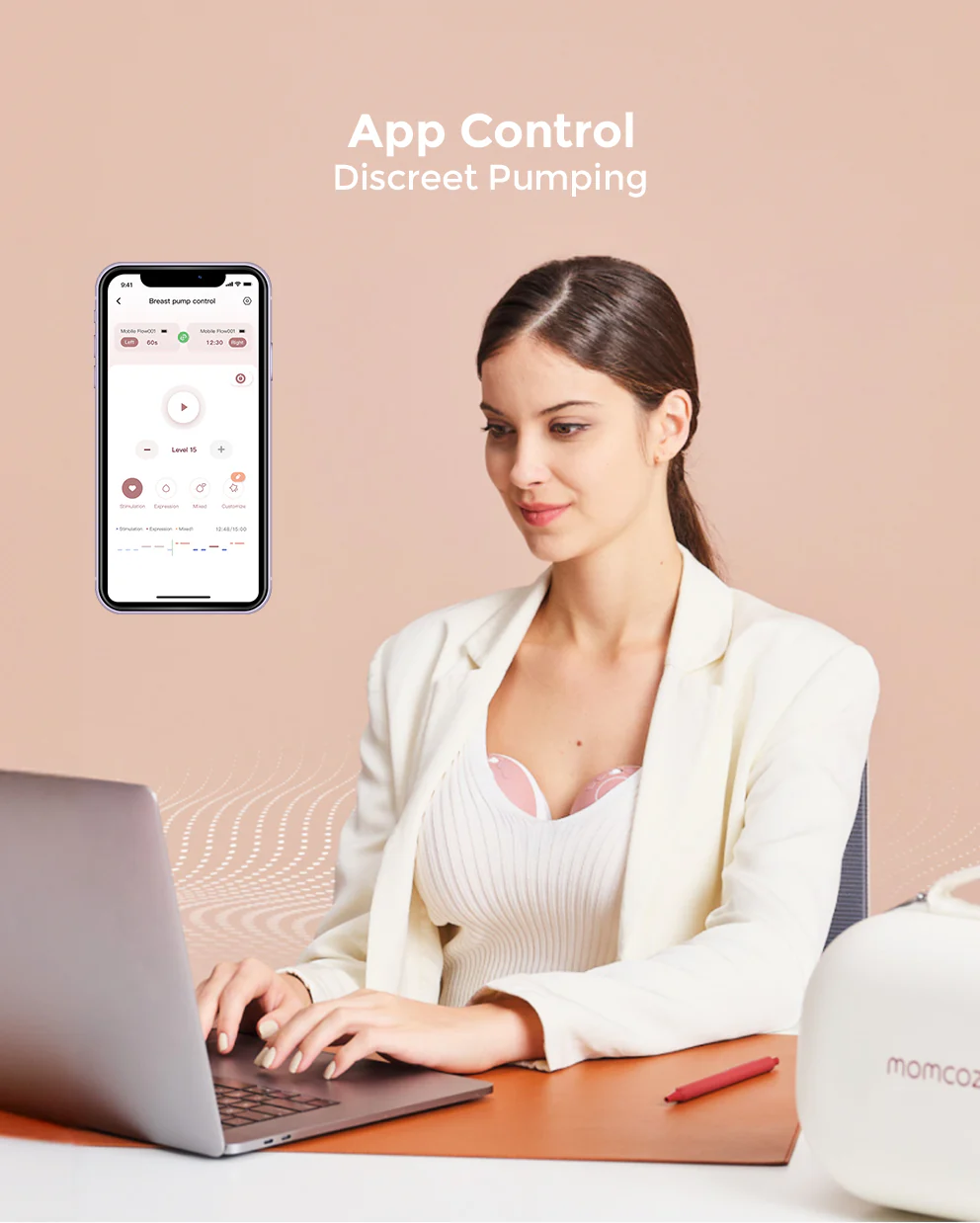Mobile Flow™ Hands-Free Breast Pump | M9 1.0 - Image 3