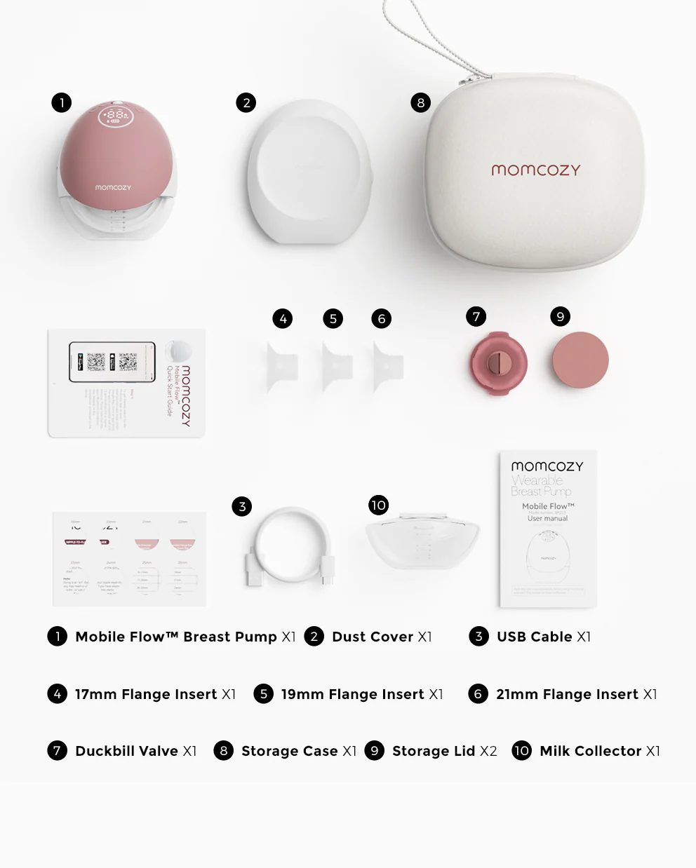 Mobile Flow™ Hands-Free Breast Pump | M9 1.0 - Image 9