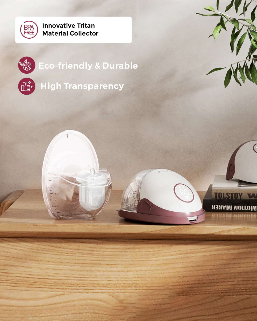 Momcozy Mobile Style™ Hands-free Slim Breast Pump | M6 - Image 11