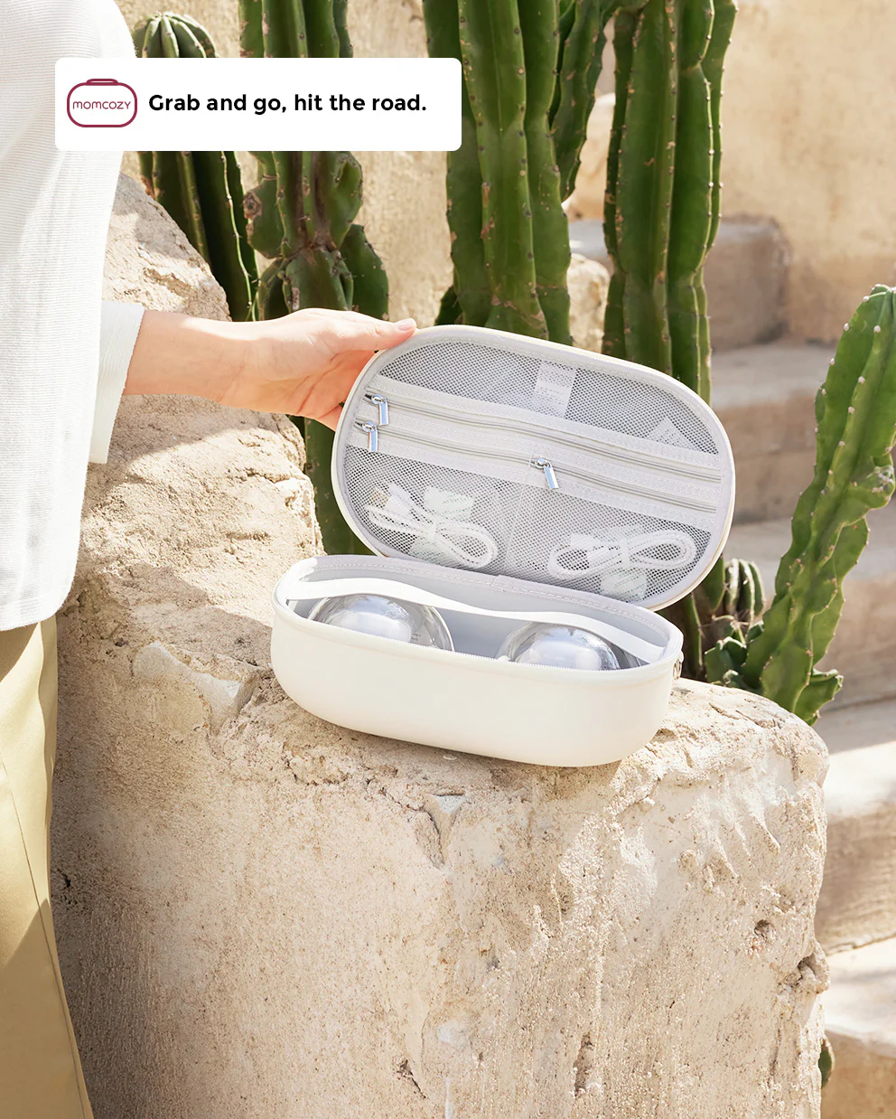 Momcozy Mobile Style™ Hands-free Slim Breast Pump | M6 - Image 12