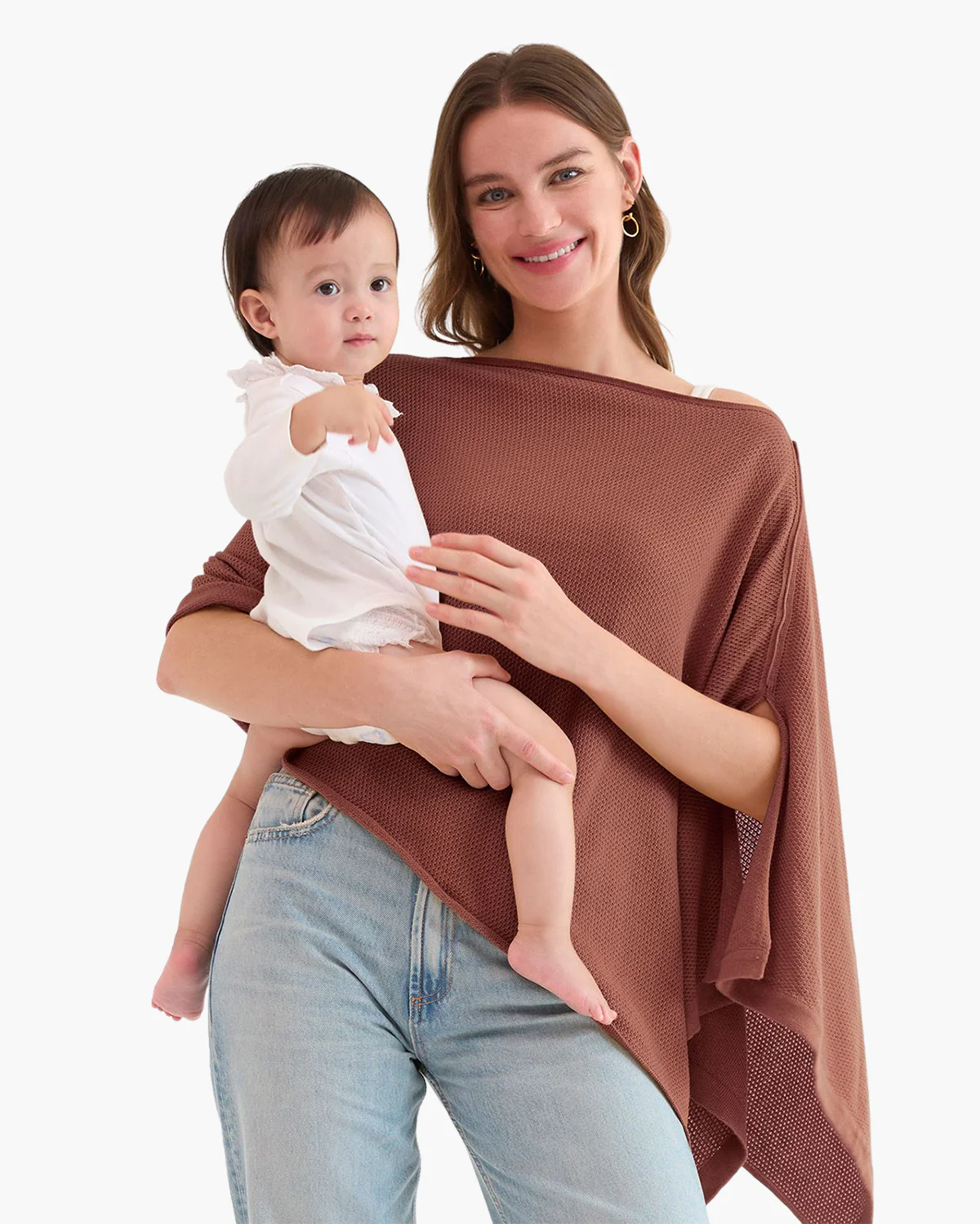 Momcozy Nursing Cover - Soft, Breathable, Multi-Use Privacy Poncho - Image 44