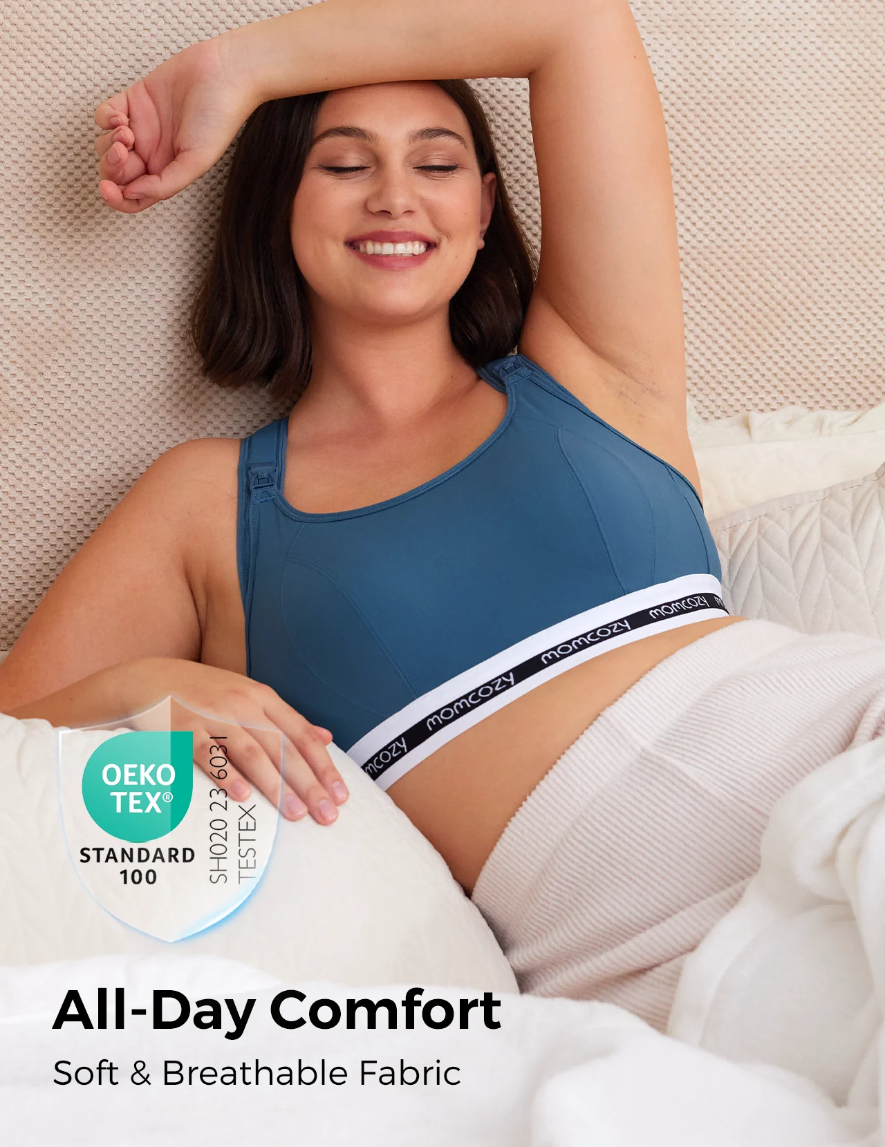 Active - Low Impact Nursing Sports Bra - Image 4