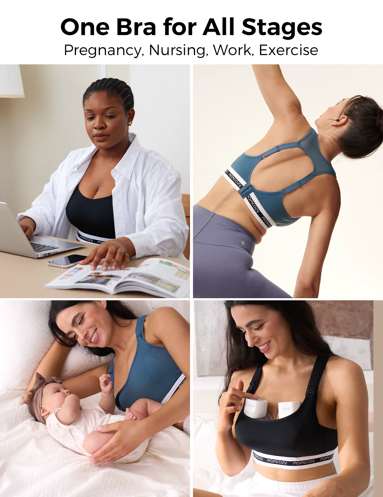 Active - Low Impact Nursing Sports Bra - Image 6