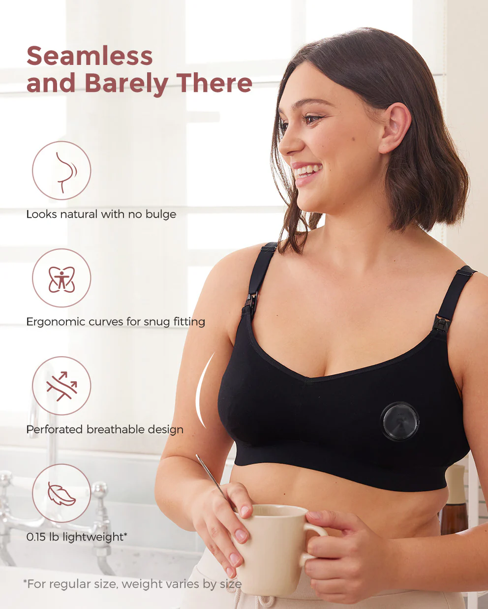 Momcozy Original 999 Silver Nipple Shields - Image 3
