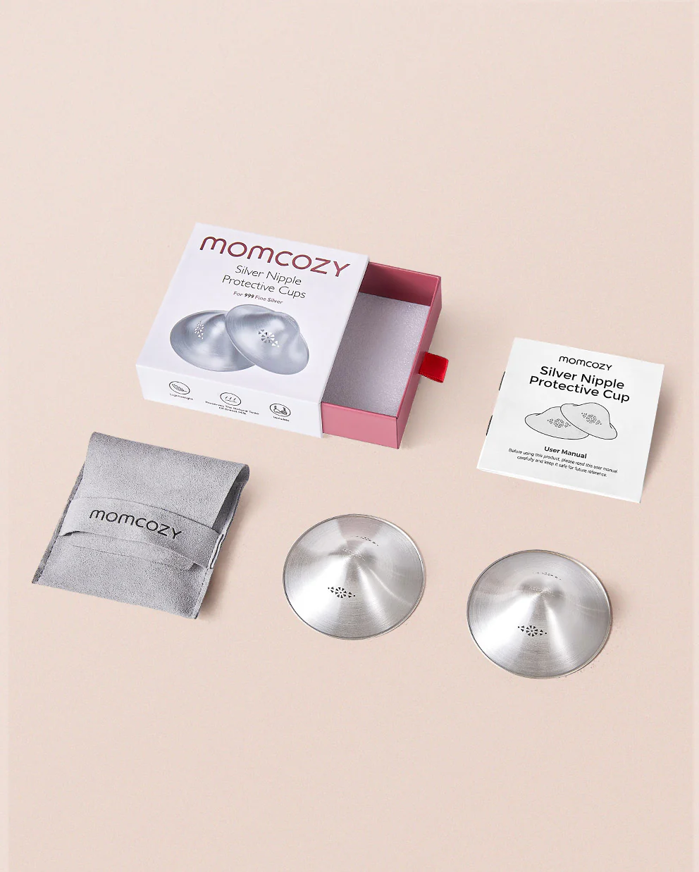 Momcozy Original 999 Silver Nipple Shields - Image 7
