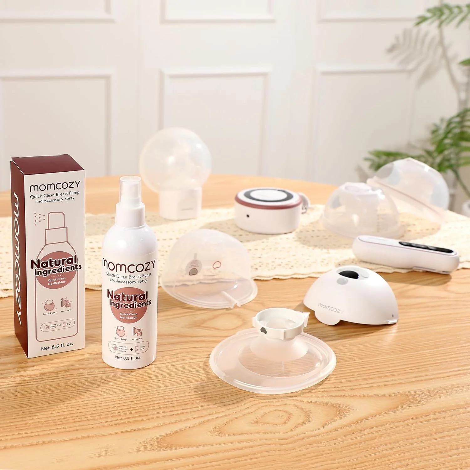 Momcozy Portable Breast Pump Cleaner Spray - Image 6