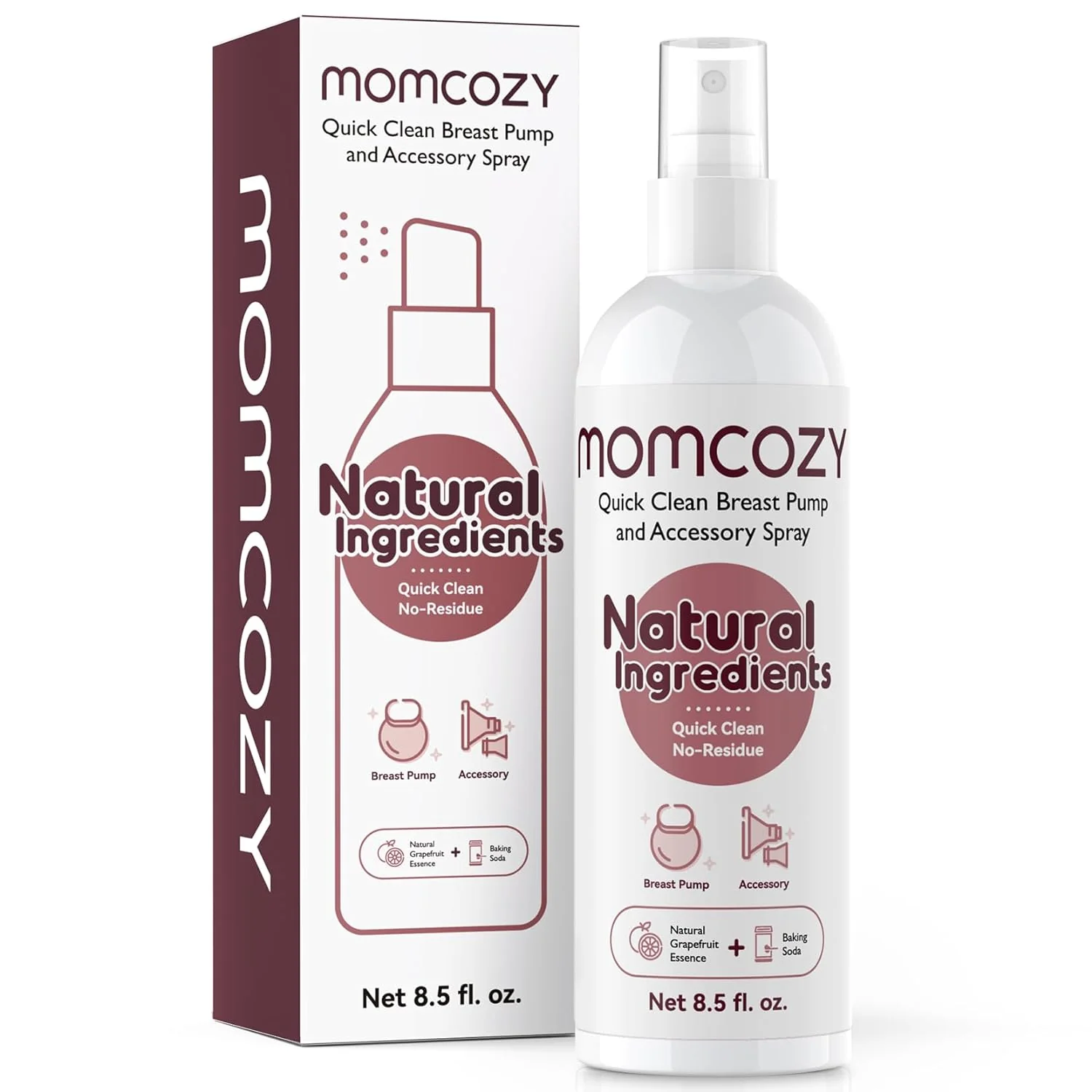 Momcozy Portable Breast Pump Cleaner Spray - Image 7