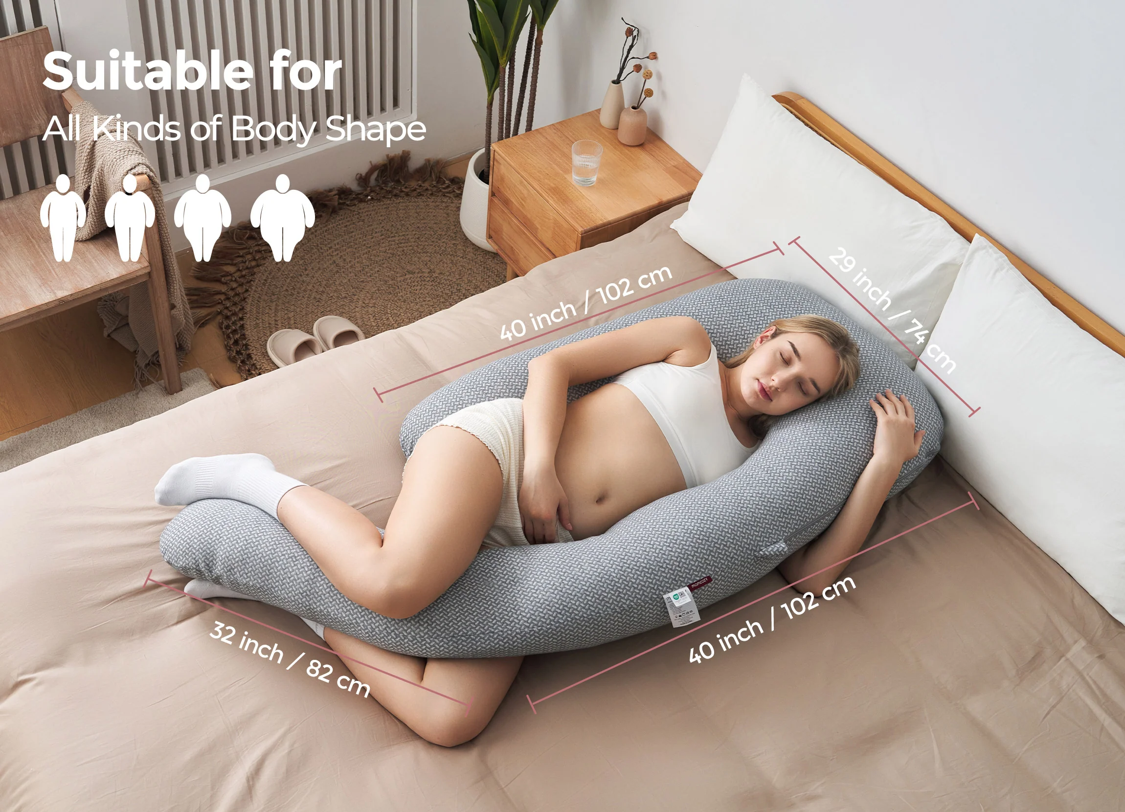 Momcozy dreamlign pregnancy Pillow - Image 13
