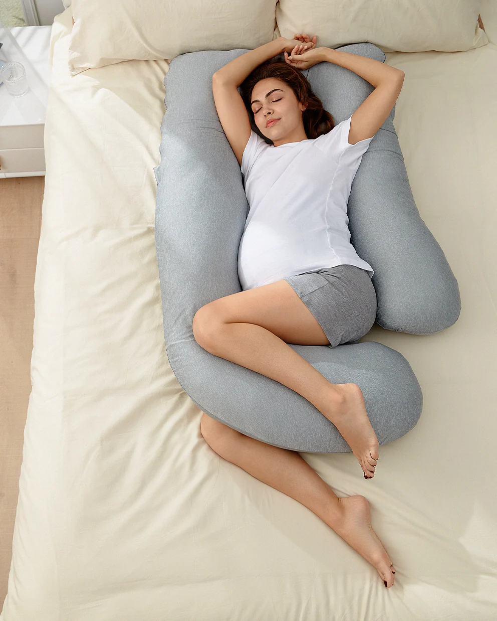 Huggable -  U Shaped Maternity Body Pillow - Image 10