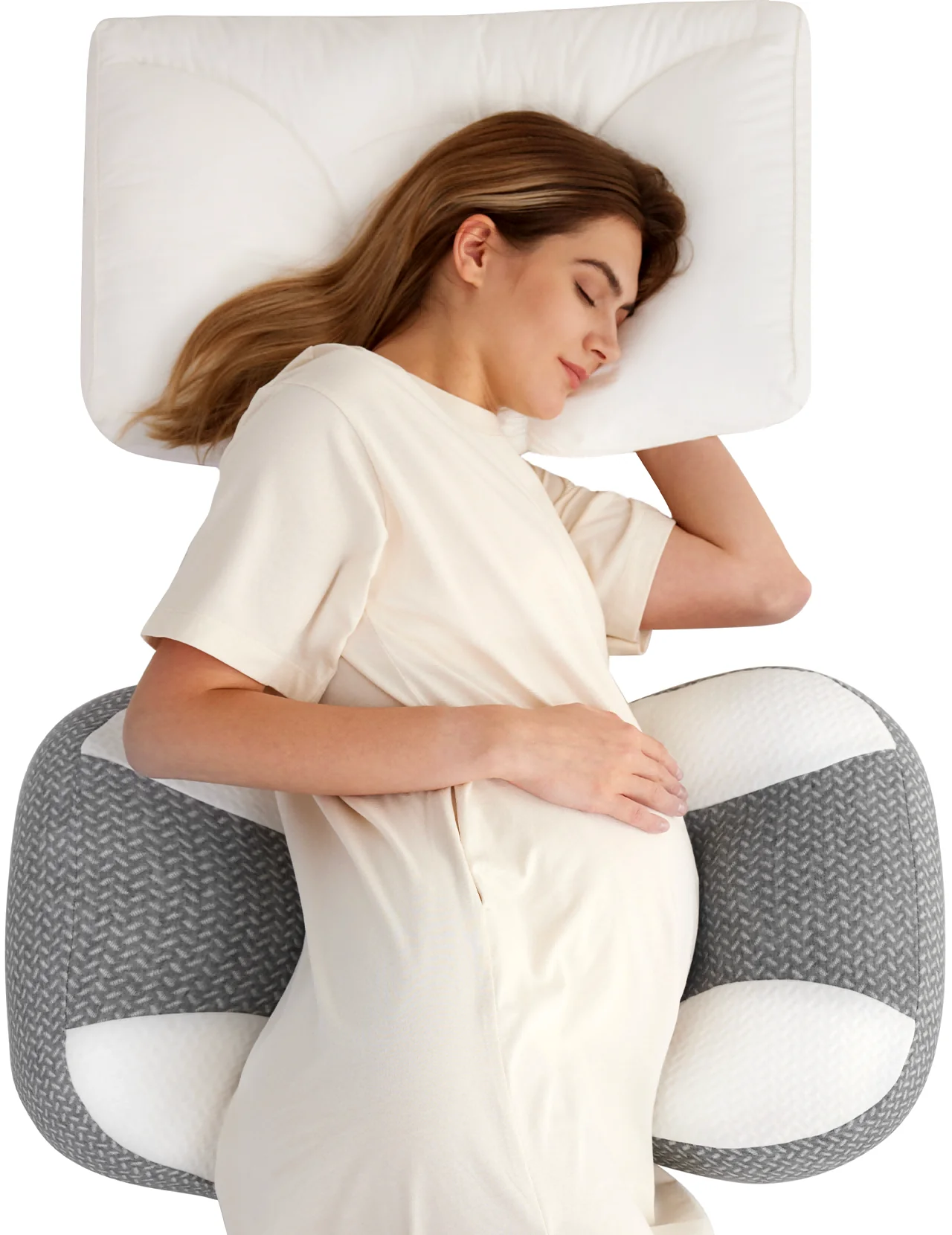 Pregnancy Wedge Pillows with Cooling Cover - Image 11