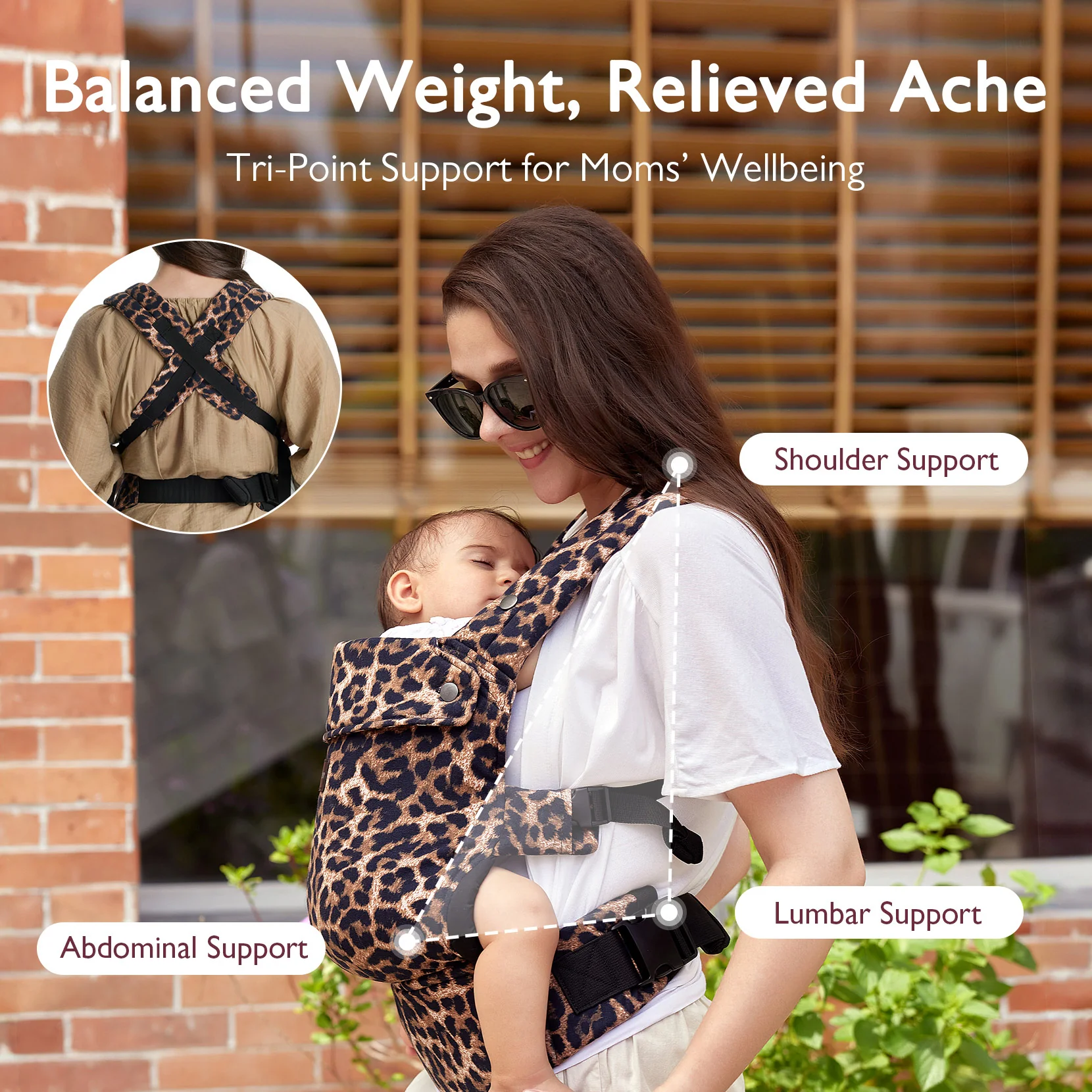 PureHug Baby Carrier -  Leopard - Image 4