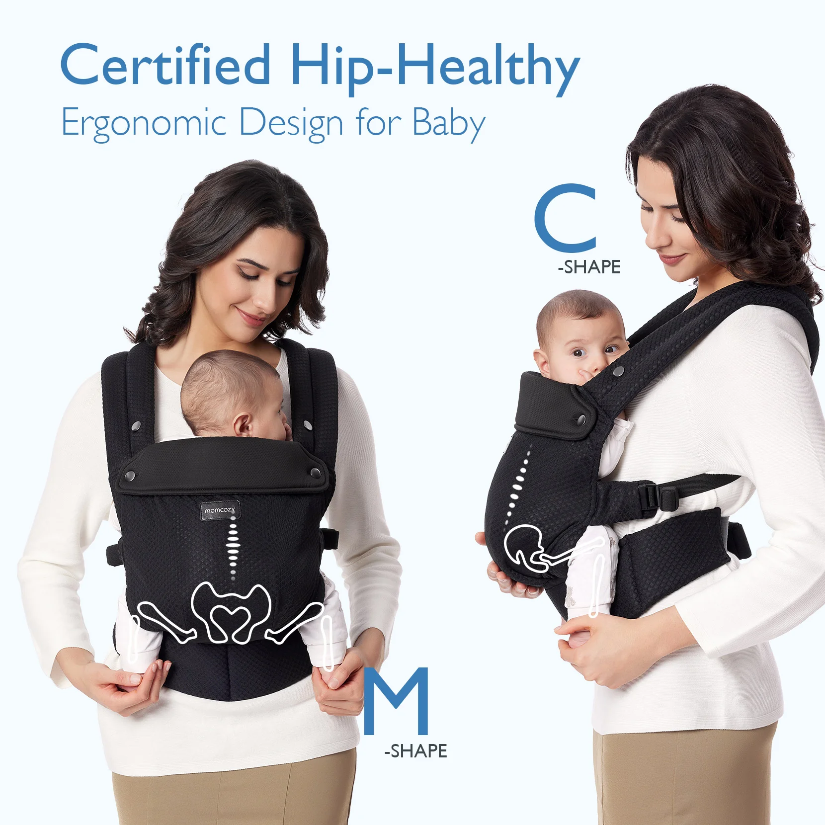 PureHug Baby Carrier - Ergonomic Cozy & Lightweight - Image 34