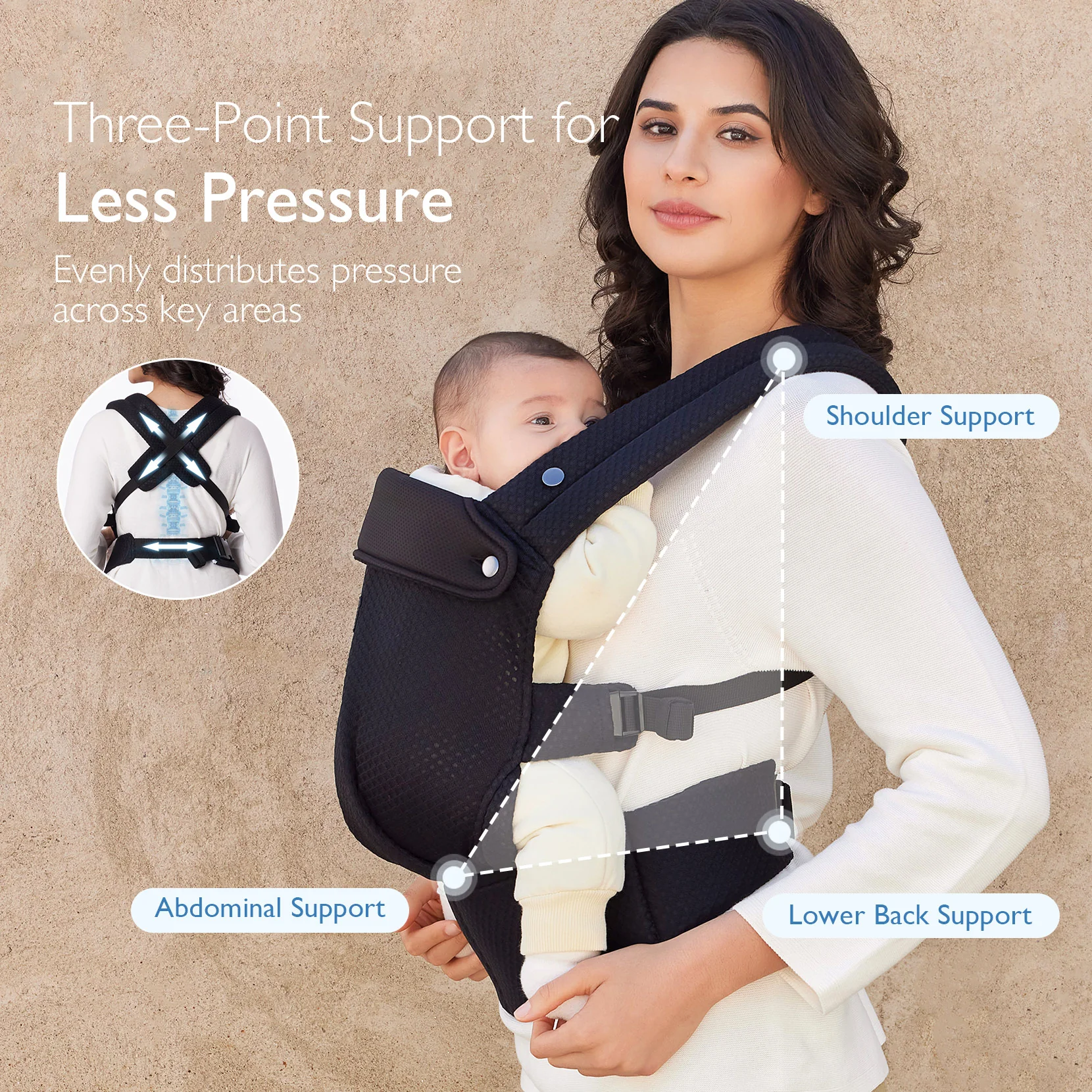 PureHug Baby Carrier - Ergonomic Cozy & Lightweight - Image 39