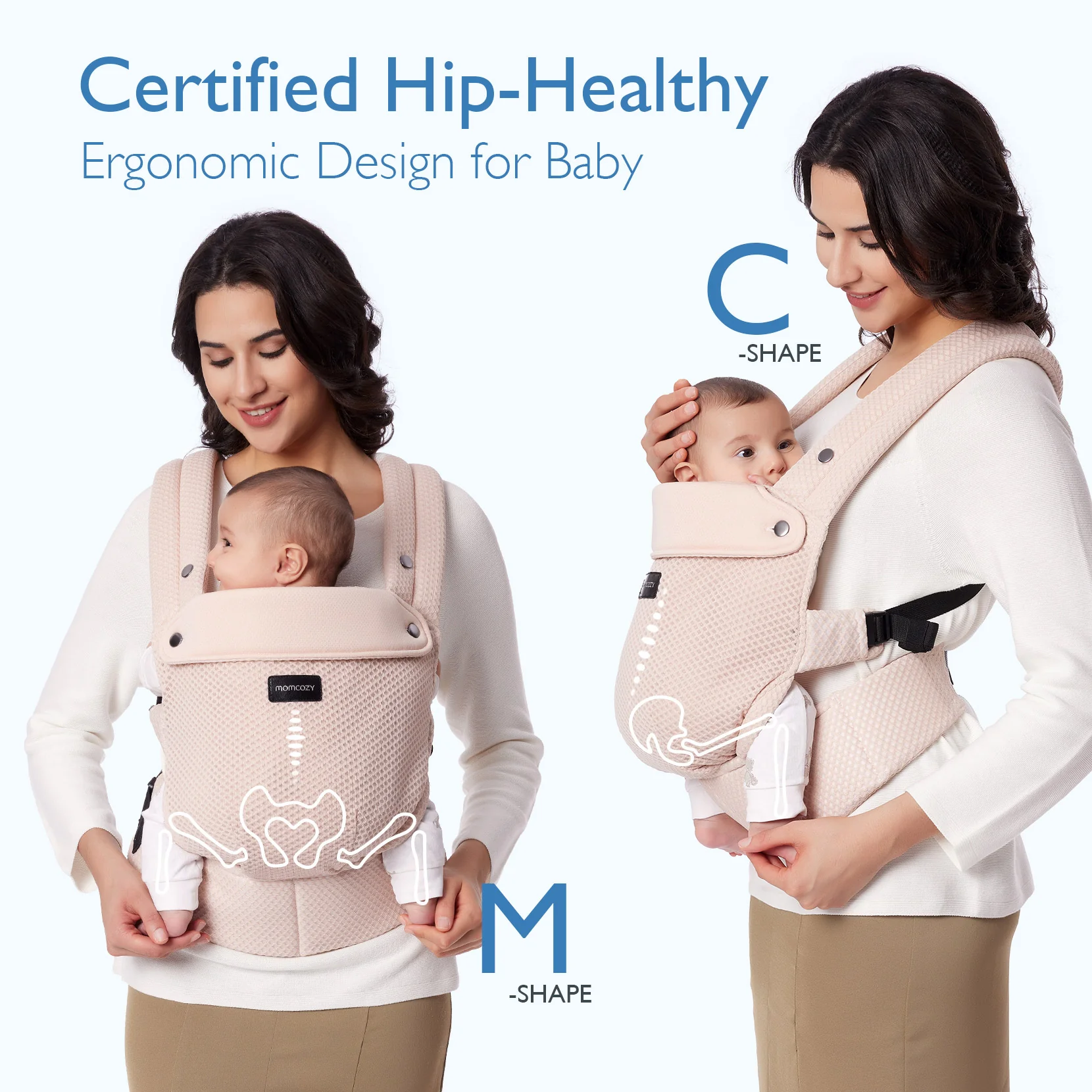 PureHug Baby Carrier - Ergonomic Cozy & Lightweight - Image 41