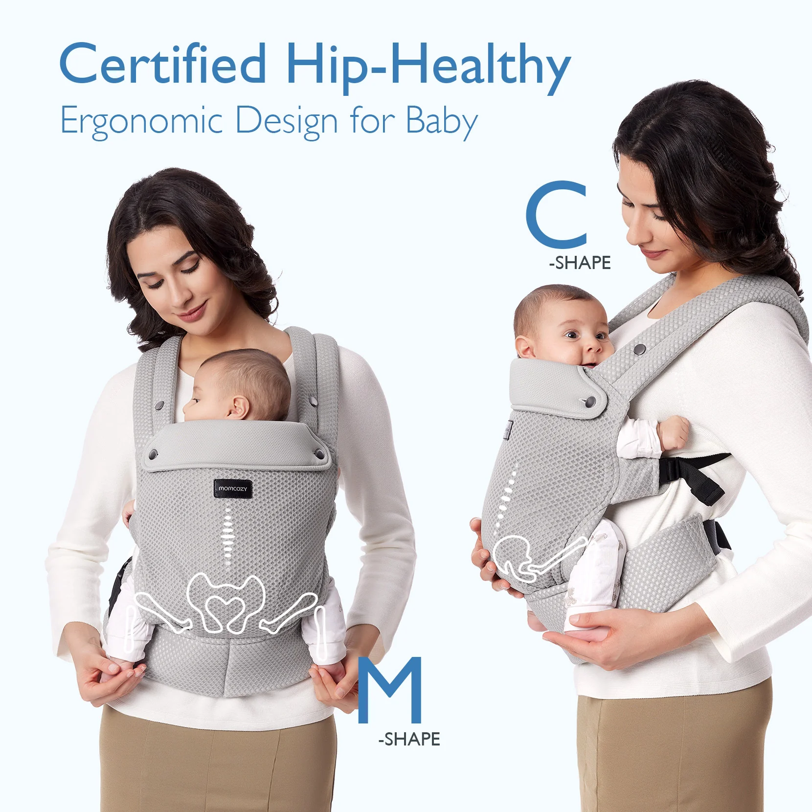 PureHug Baby Carrier - Ergonomic Cozy & Lightweight - Image 46
