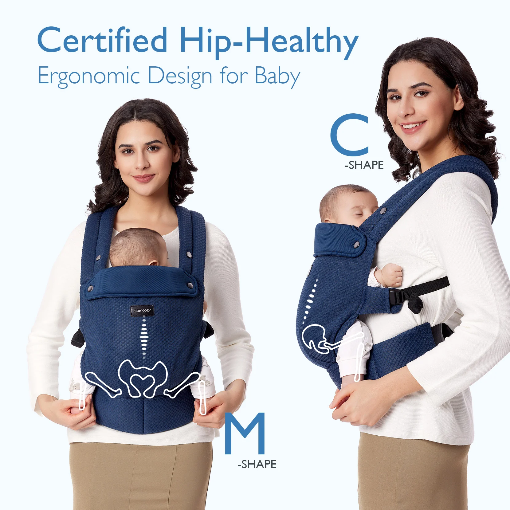 PureHug Baby Carrier - Ergonomic Cozy & Lightweight - Image 58