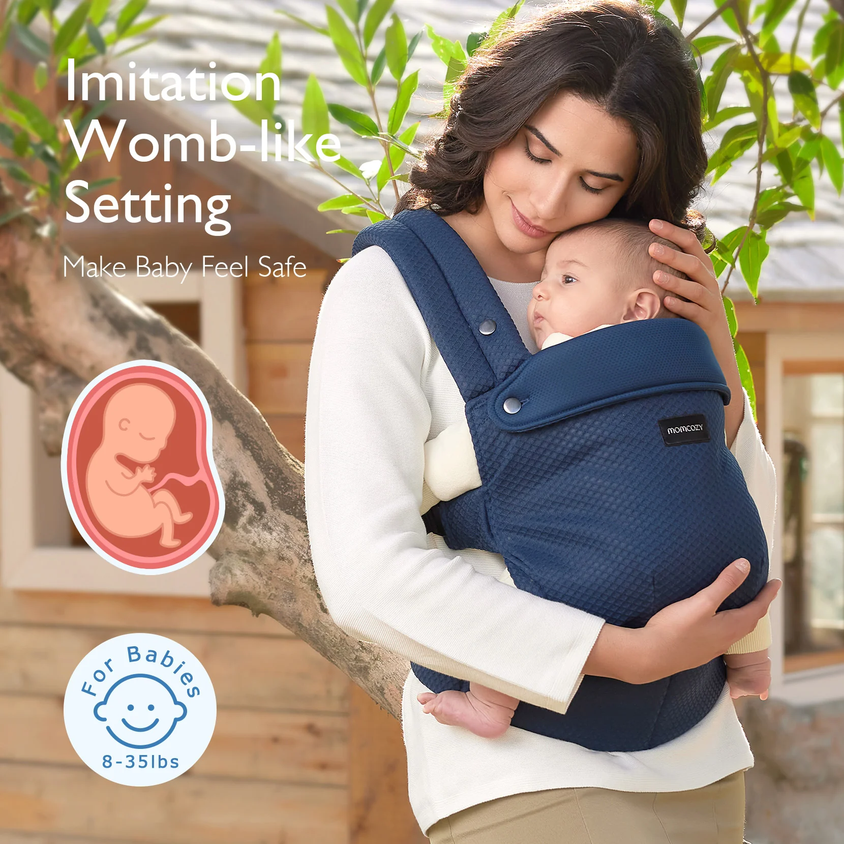 PureHug Baby Carrier - Ergonomic Cozy & Lightweight - Image 60