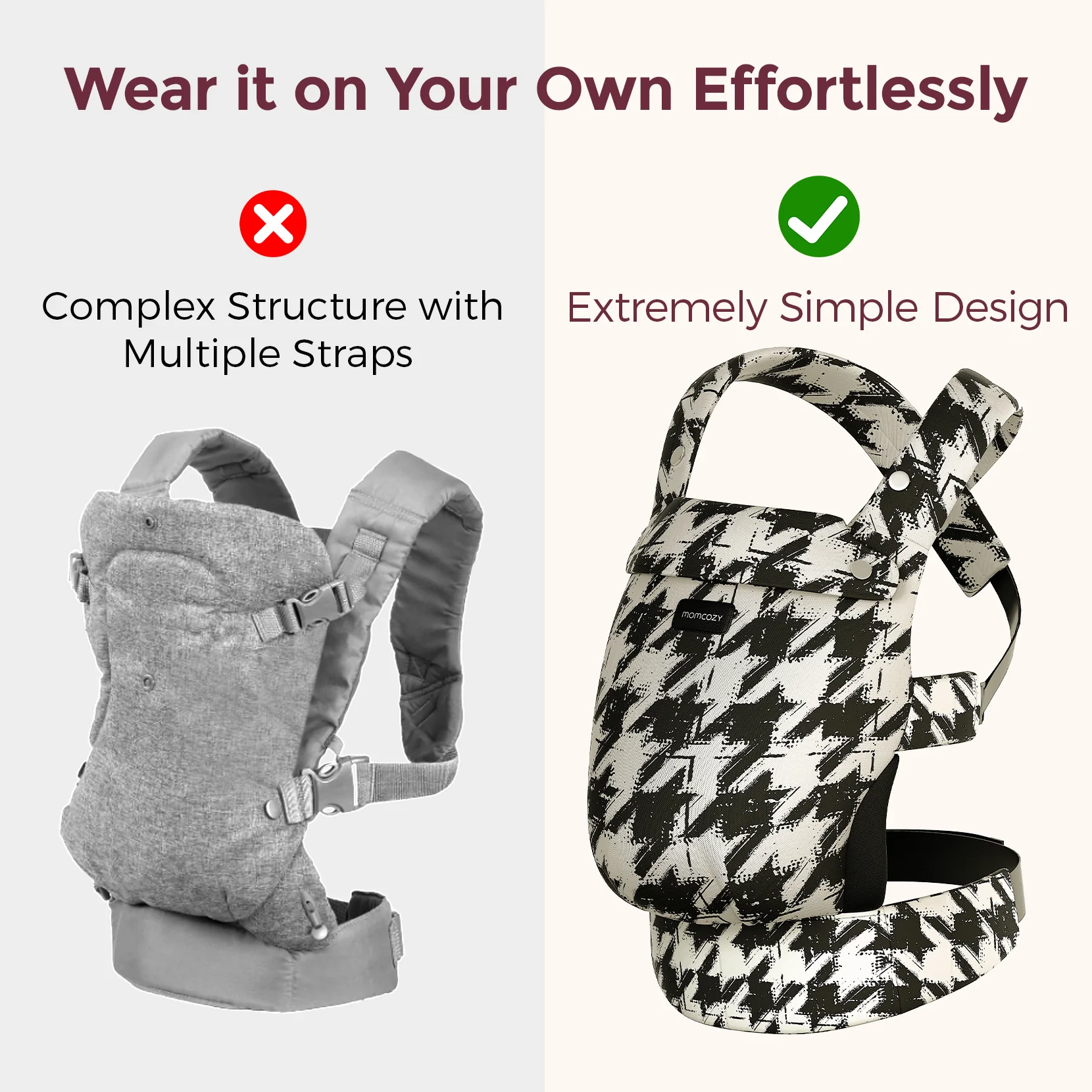 PureHug Baby Carrier - Ergonomic Cozy & Lightweight - Image 65