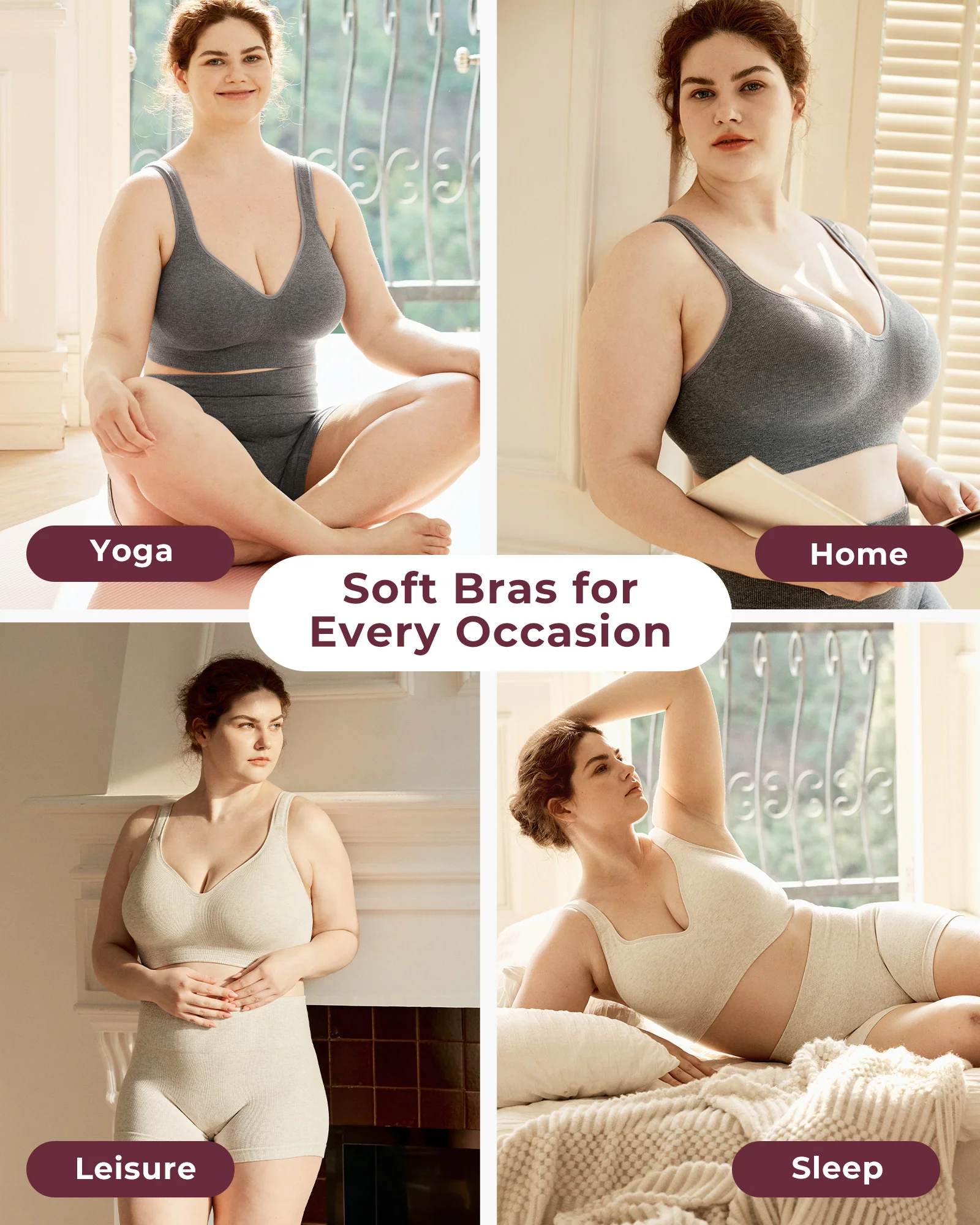 Momcozy Seamless U.S. Cotton Busty Everyday Bras - Image 6
