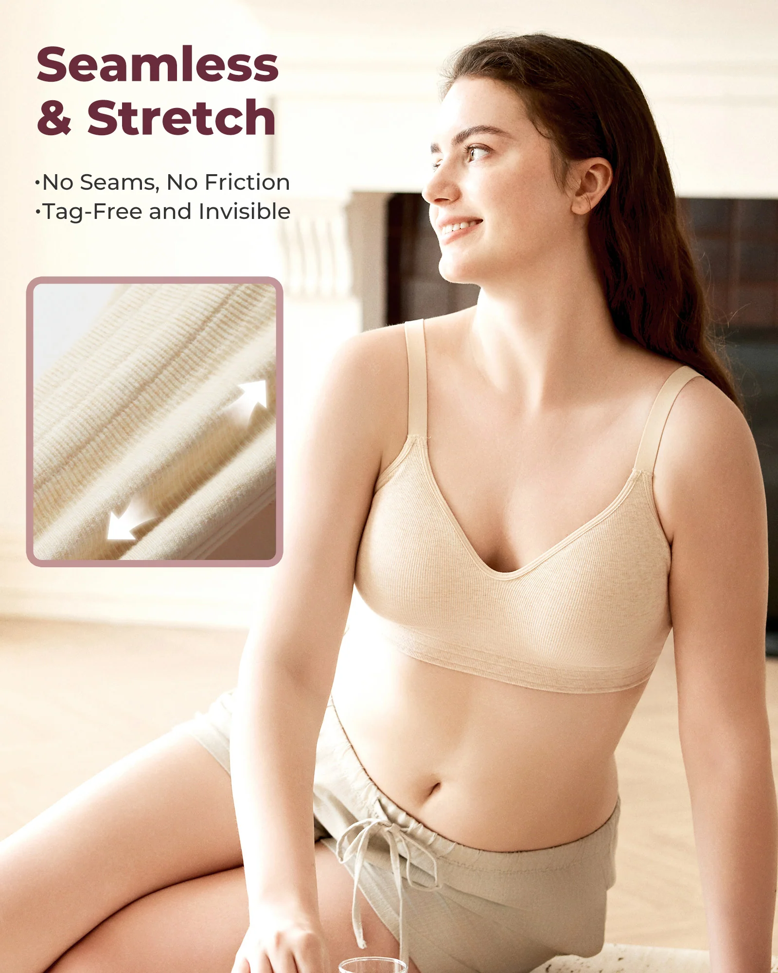 Momcozy U.S. Cotton Seamless Wireless Everyday Bras - Image 11