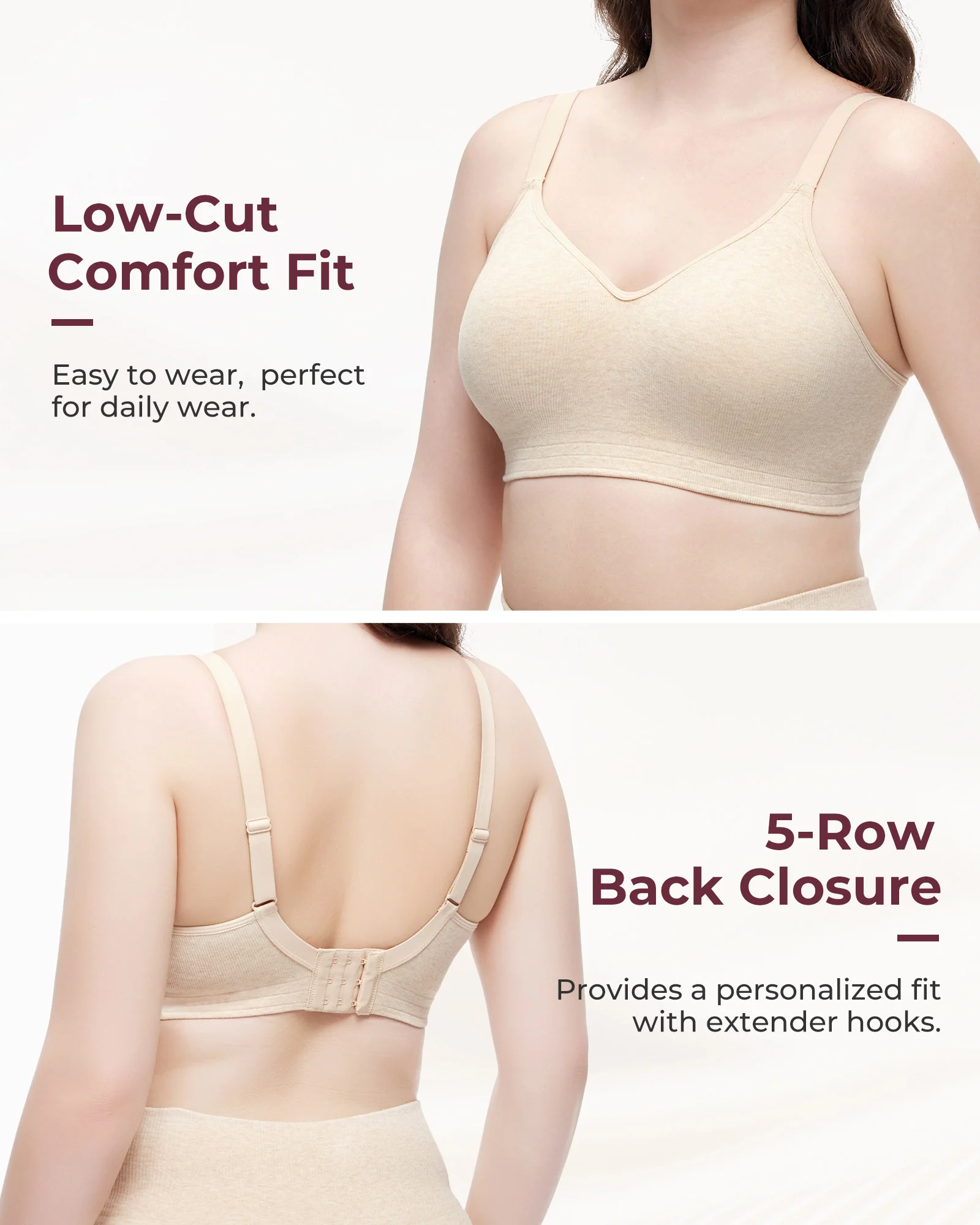 Momcozy U.S. Cotton Seamless Wireless Everyday Bras - Image 12