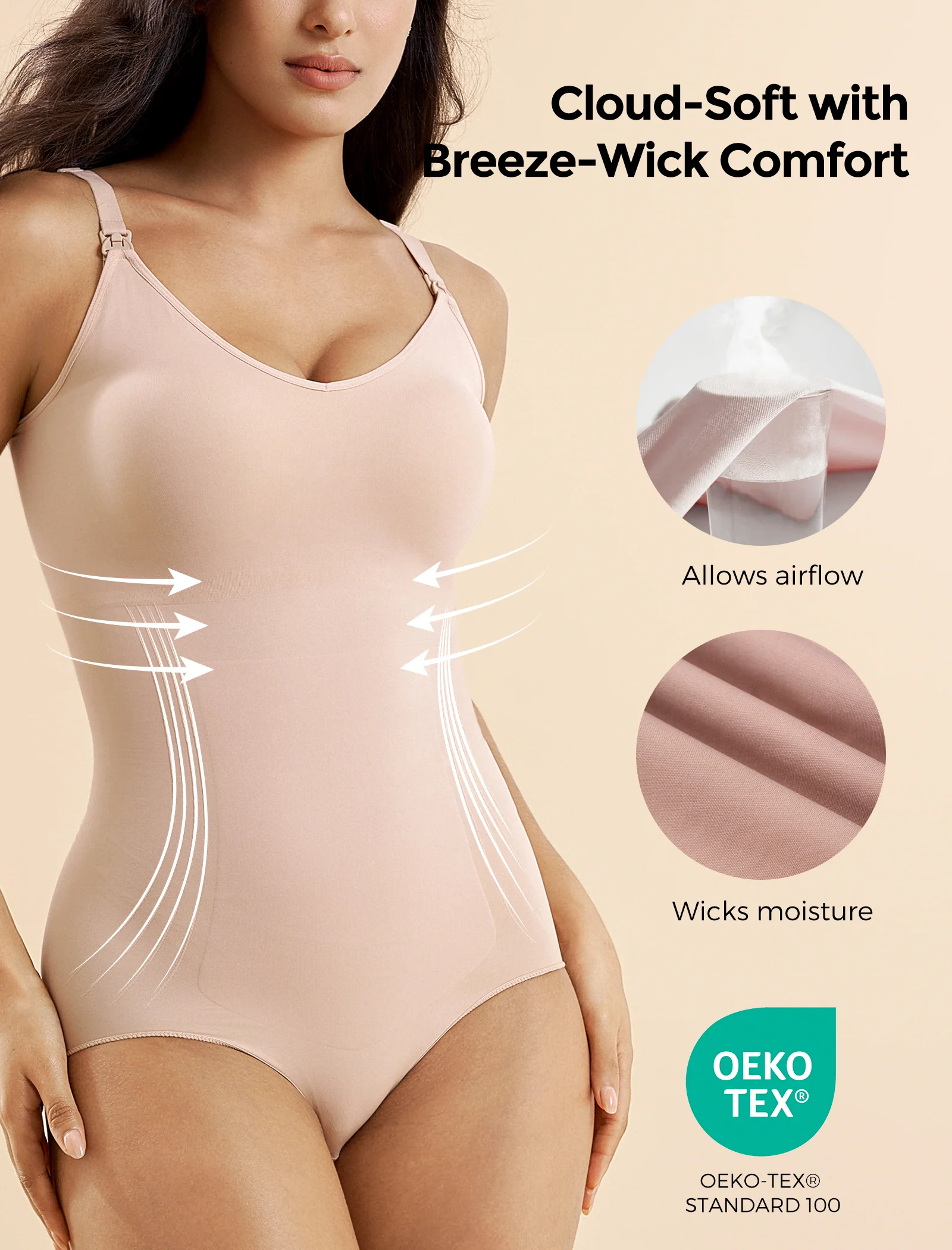 Momcozy Shapewear Bodysuit - Postpartum & Daily Dress - Image 12