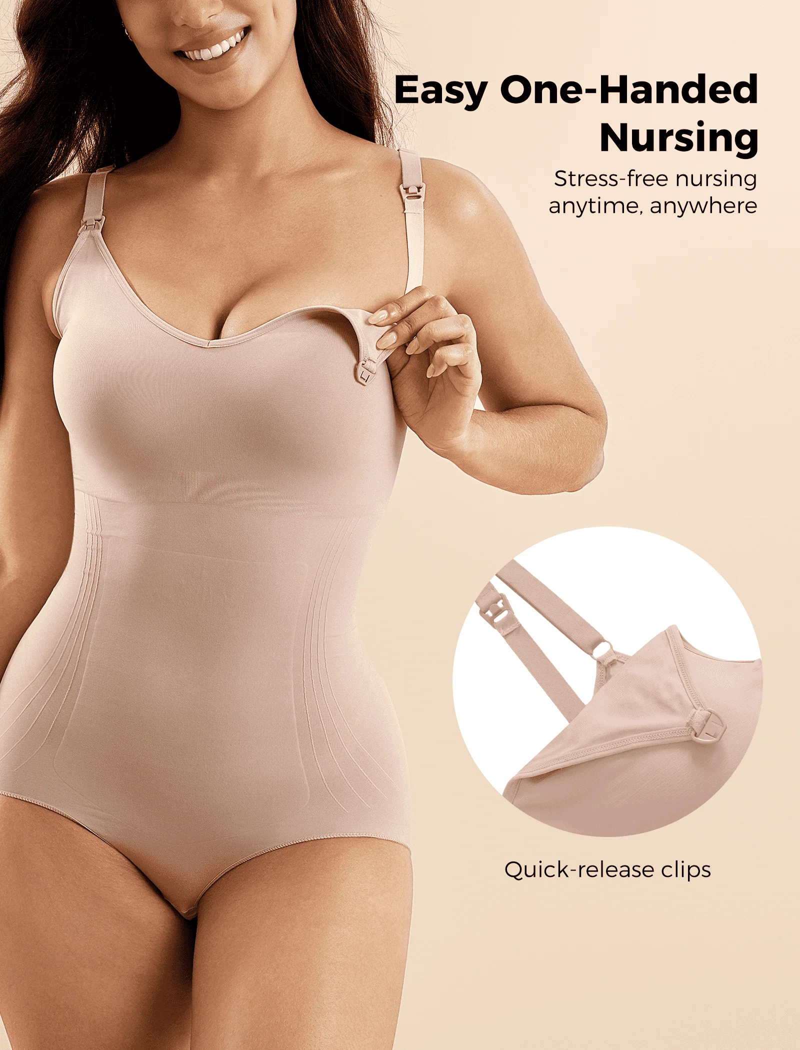 Momcozy Shapewear Bodysuit - Postpartum & Daily Dress - Image 13