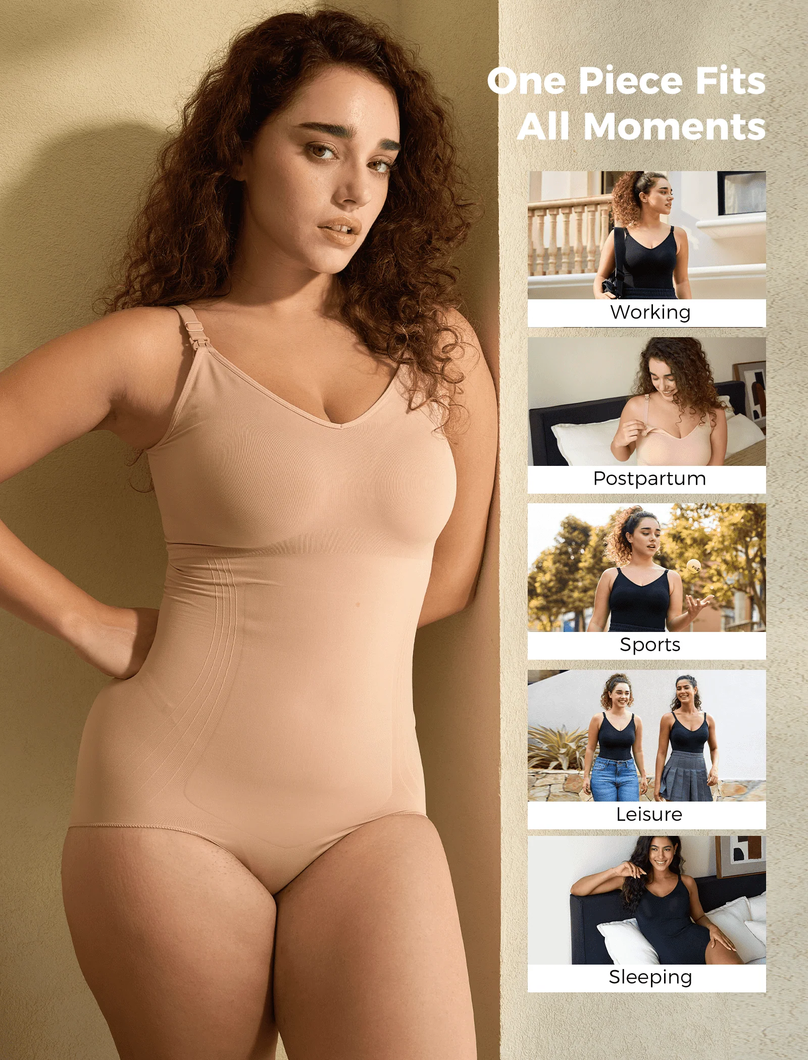 Momcozy Shapewear Bodysuit - Postpartum & Daily Dress - Image 15