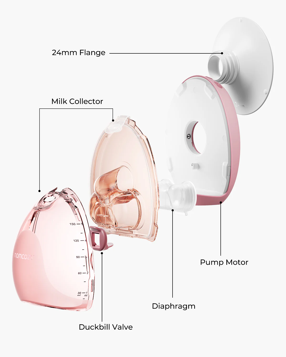 Air 1 Ultra-slim Wearable Breast Pump Replacement Parts - Image 17