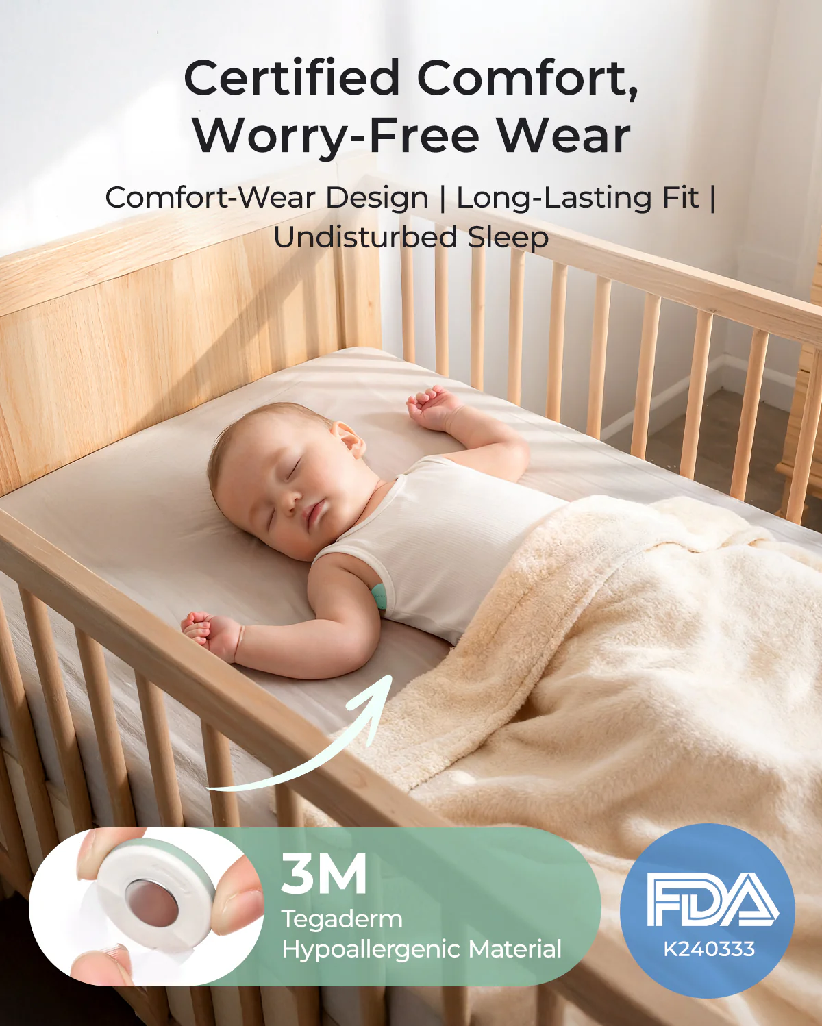 Momcozy Smart Baby Thermometer – Medical-Grade Accuracy & Real-Time App Monitoring - Image 7