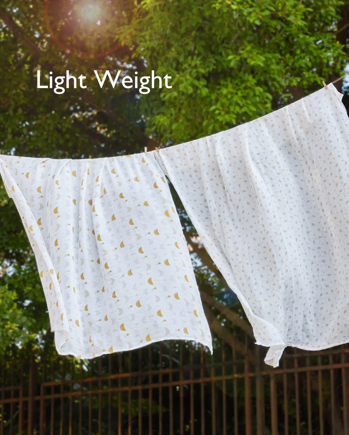 Momcozy Softness Swaddle Blankets - Bling Star (4 Pack) - Image 7