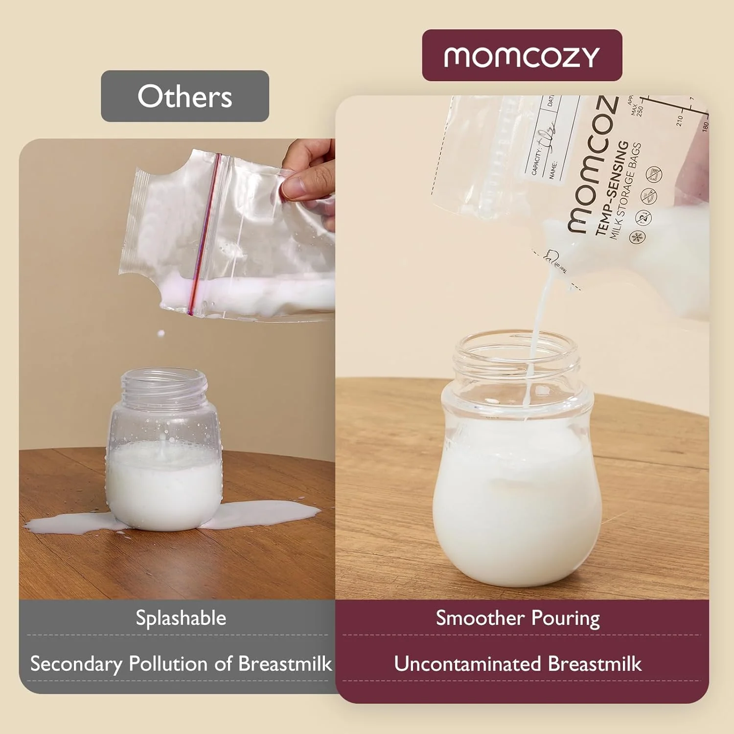 Momcozy Spout Breastmilk Storage Bags - Image 3